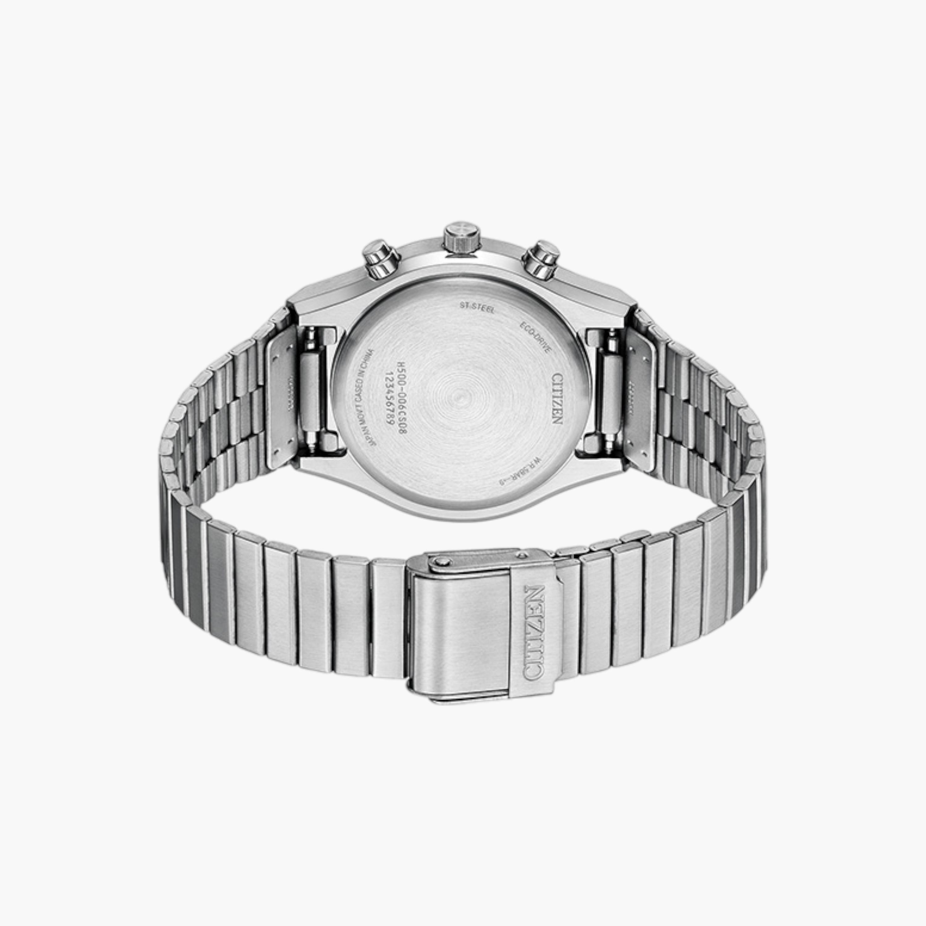 ساعة يد كرونوجراف فضية للنساء من سيتيزن AT2541-54A-men-watchesandjewellery-watches-image-2