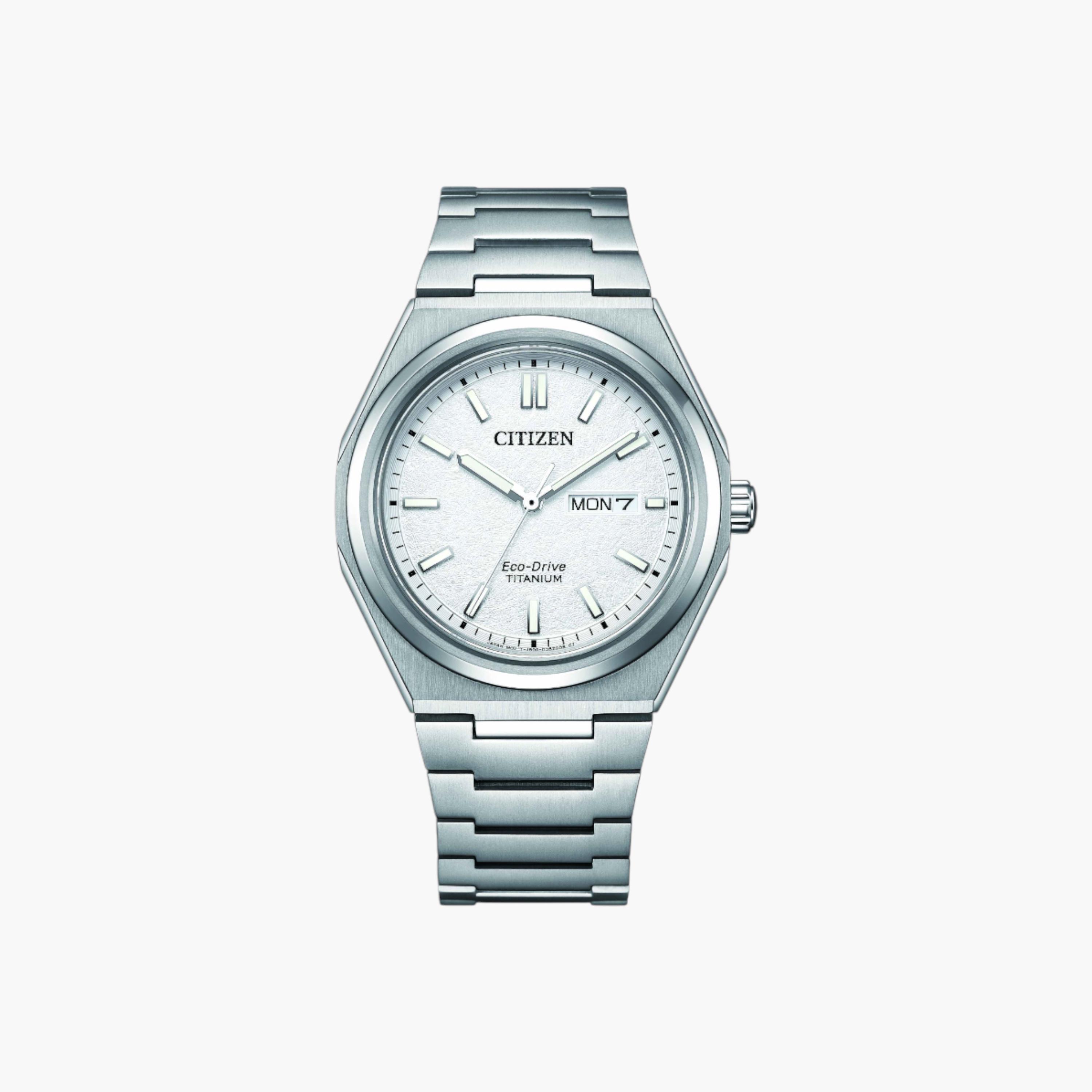 ساعة يد أنالوج فضية زينشن للنساء من سيتيزن AW0130-85A-men-watchesandjewellery-watches-image-1