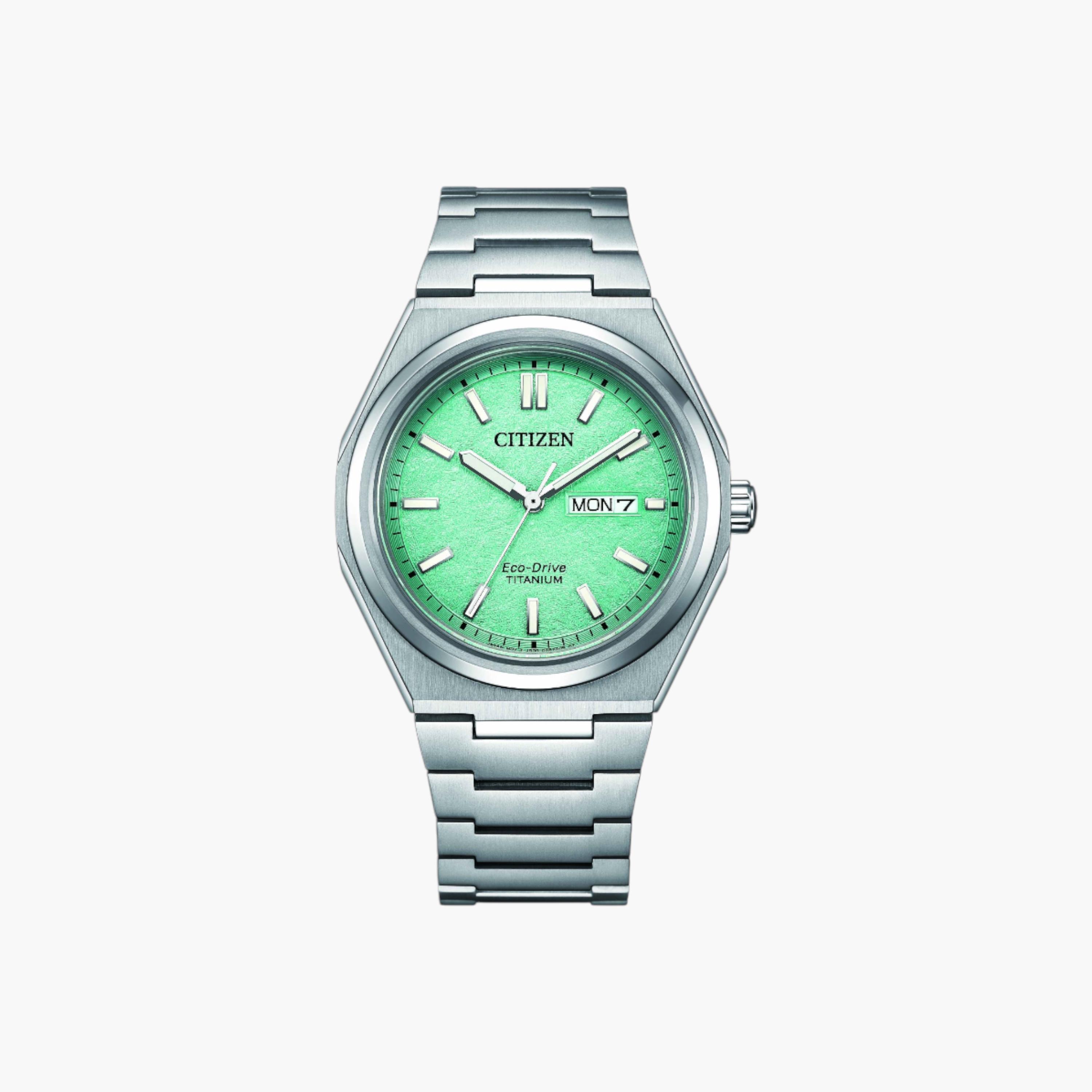 ساعة يد أنالوج فضية للنساء من سيتيزن AW0130-85M-men-watchesandjewellery-watches-image-1