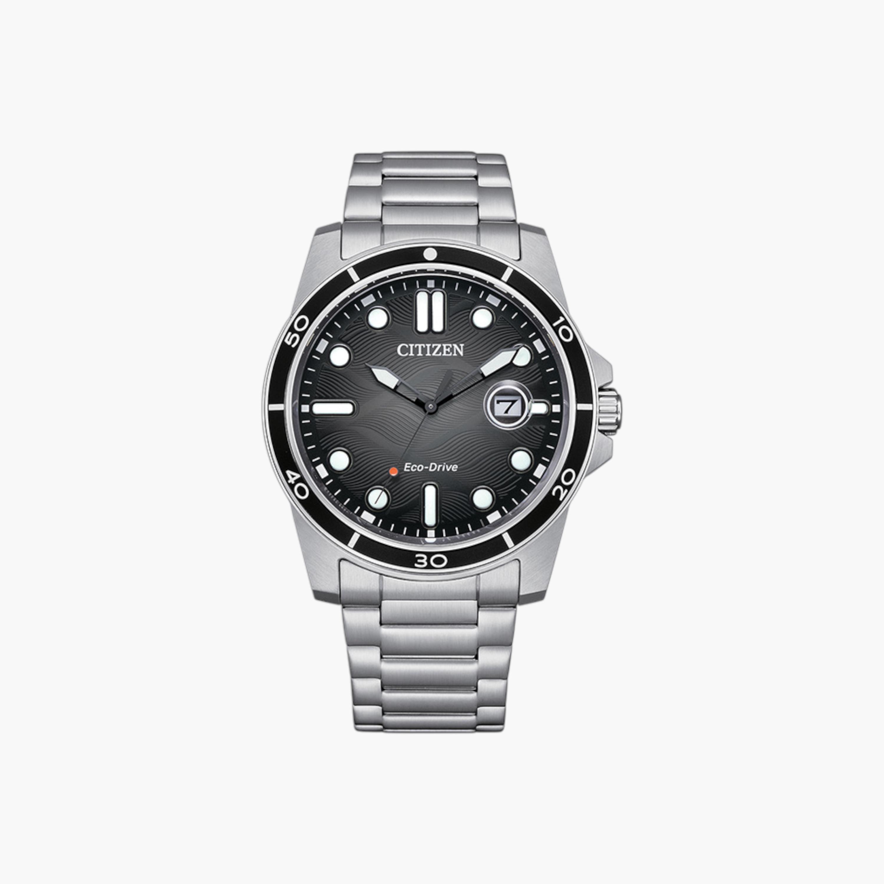 Citizen Eco-Drive Men's Silver Analog Wrist Watch AW1816-89E-men-watchesandjewellery-watches-image-1