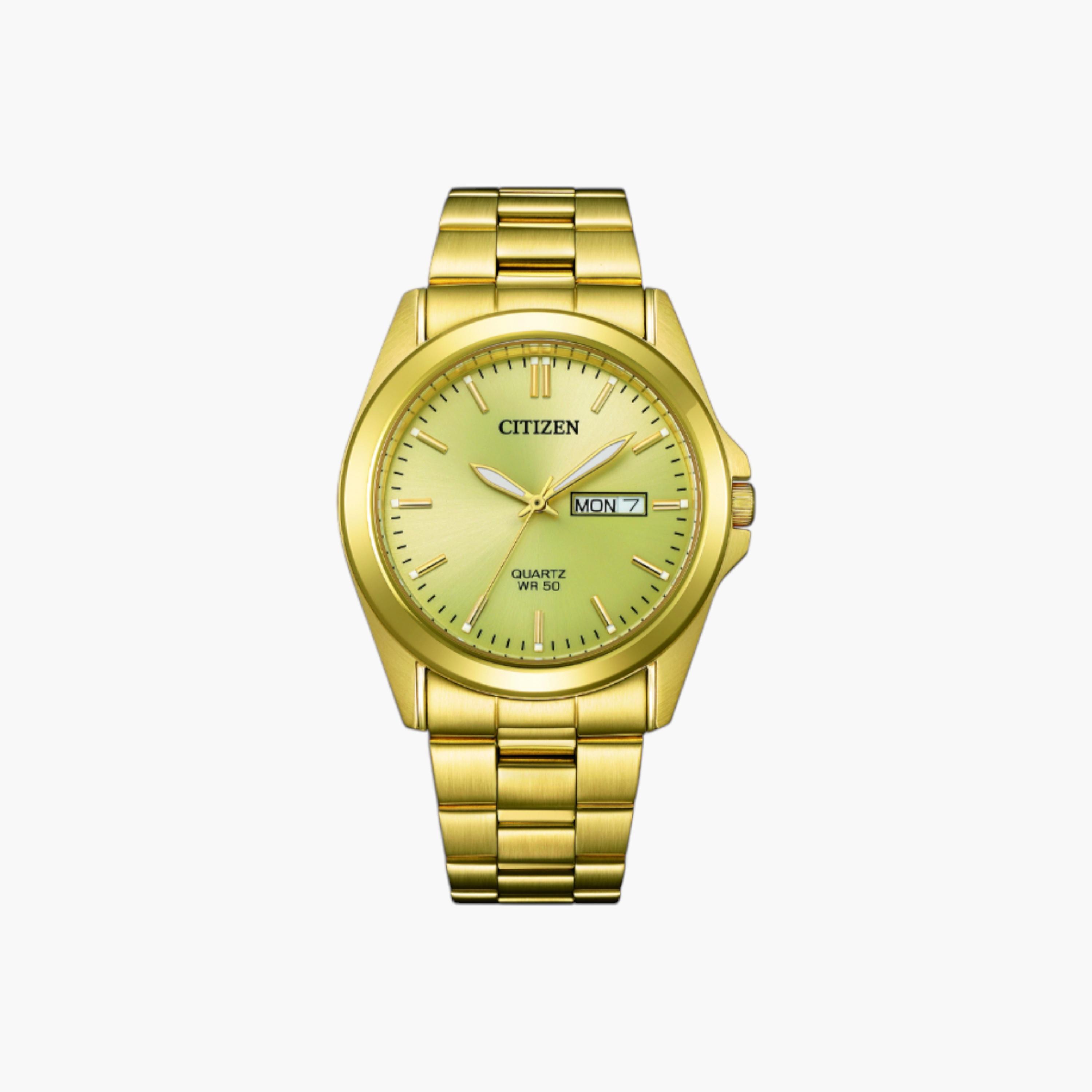 ساعة يد تناظرية باللون الذهبي للنساء من سيتزن - BF0583-59P-women-watchesandjewellery-watches-image-1