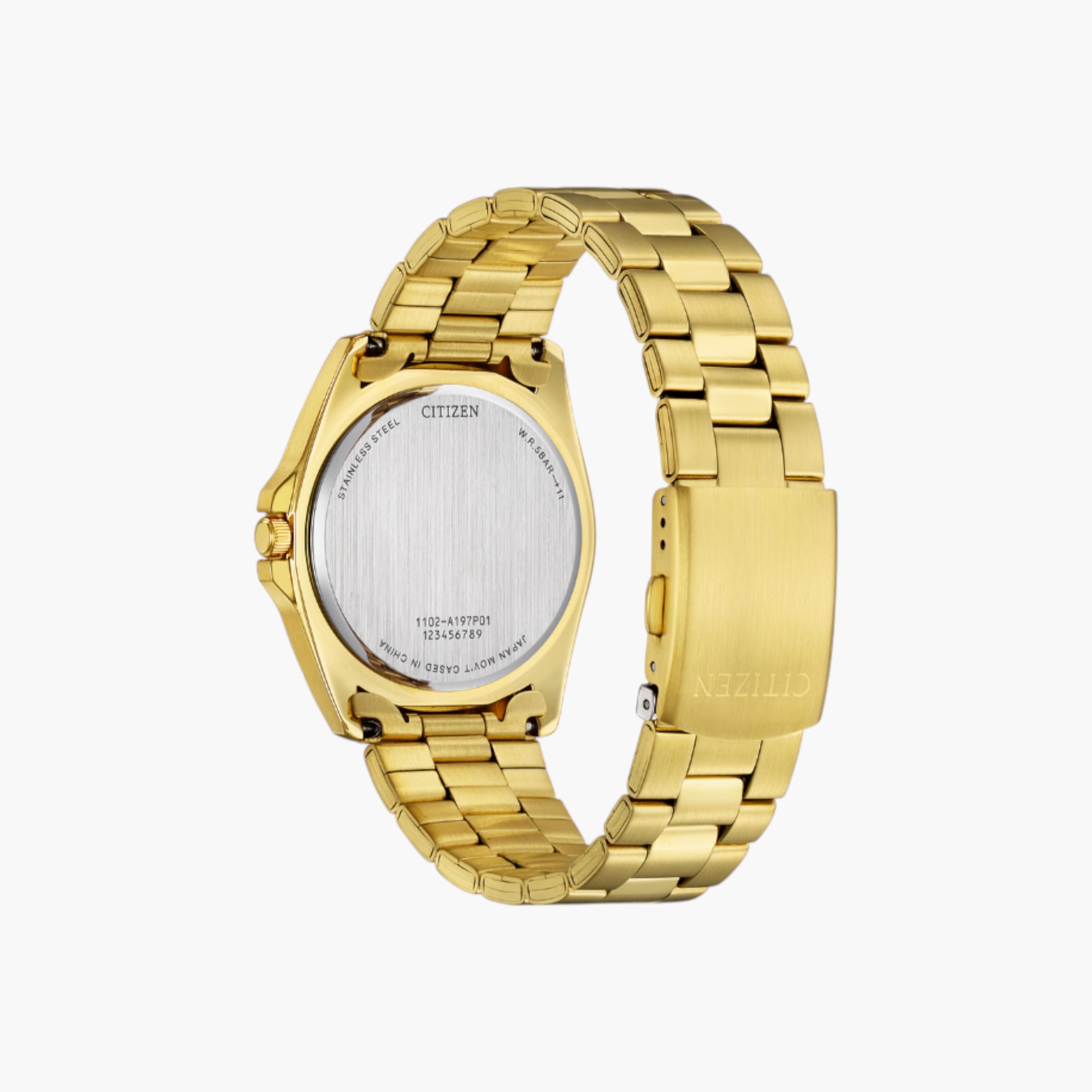 ساعة يد تناظرية باللون الذهبي للنساء من سيتزن - BF0583-59P-women-watchesandjewellery-watches-image-3