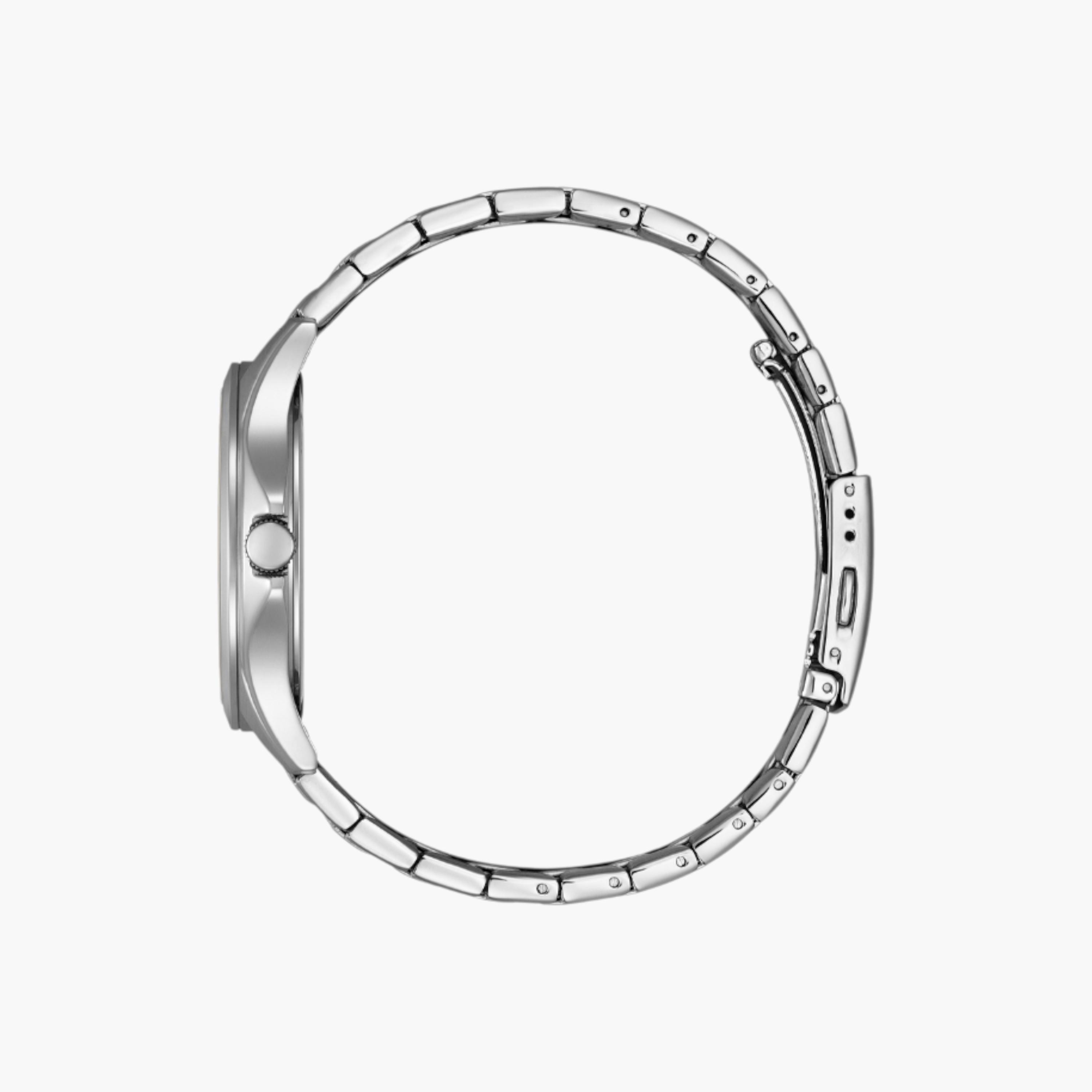Citizen Analog White Dial Stainless Steel Wrist Watch-men-watchesandjewellery-watches-image-2