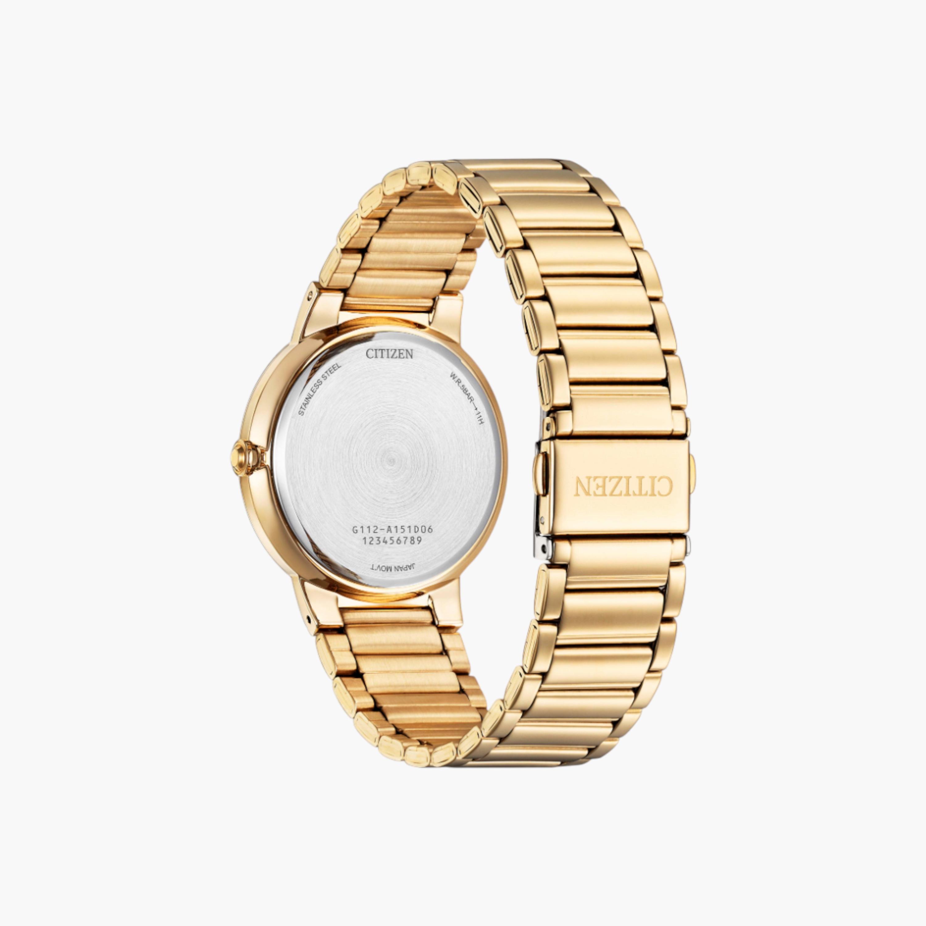 Citizen Women's Rose Gold Analog Wrist Watch BI5123-52X-men-watchesandjewellery-watches-image-2
