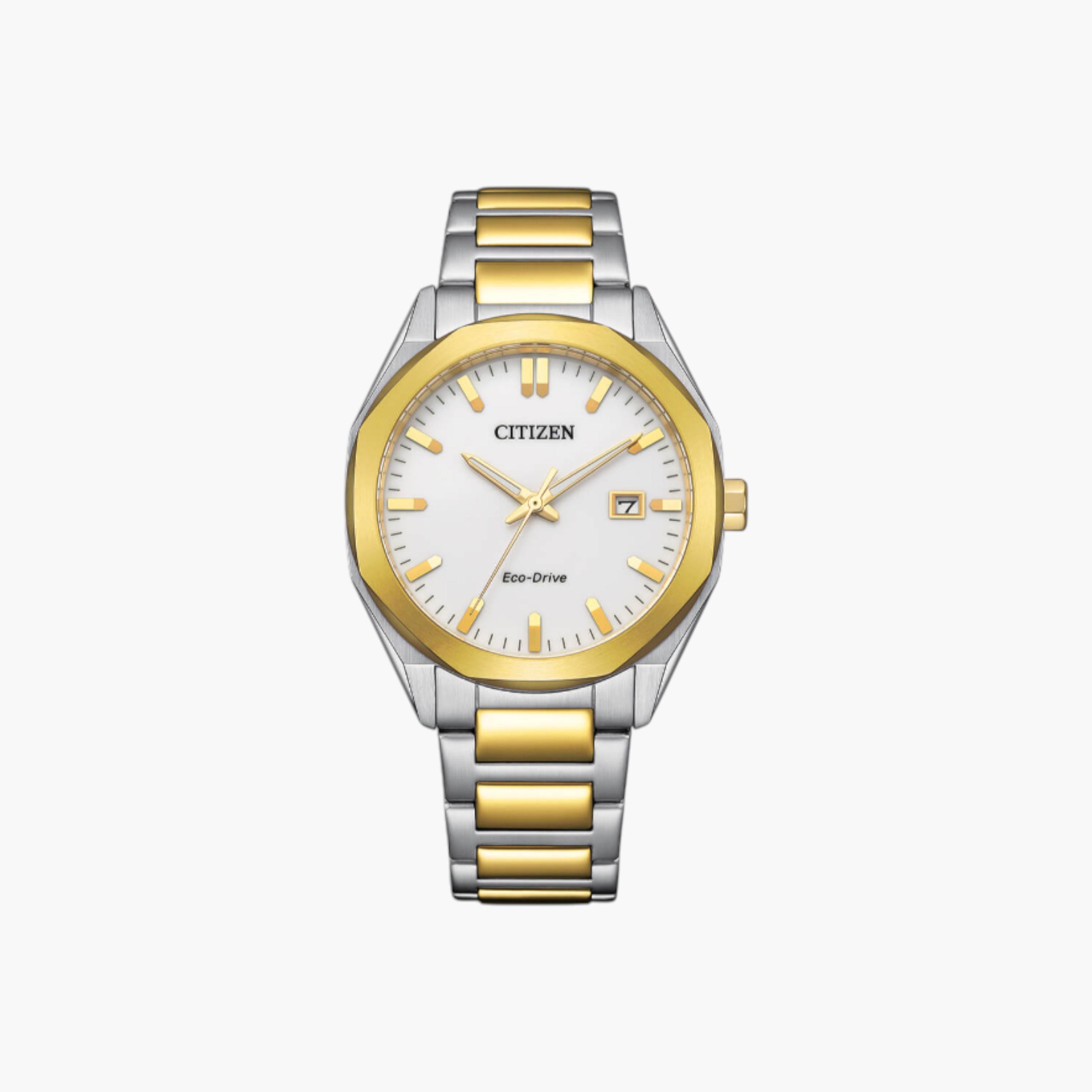 ساعة يد تناظرية باللون الفضي للنساء من سيتزن - BM7624-82A-women-watchesandjewellery-watches-image-1