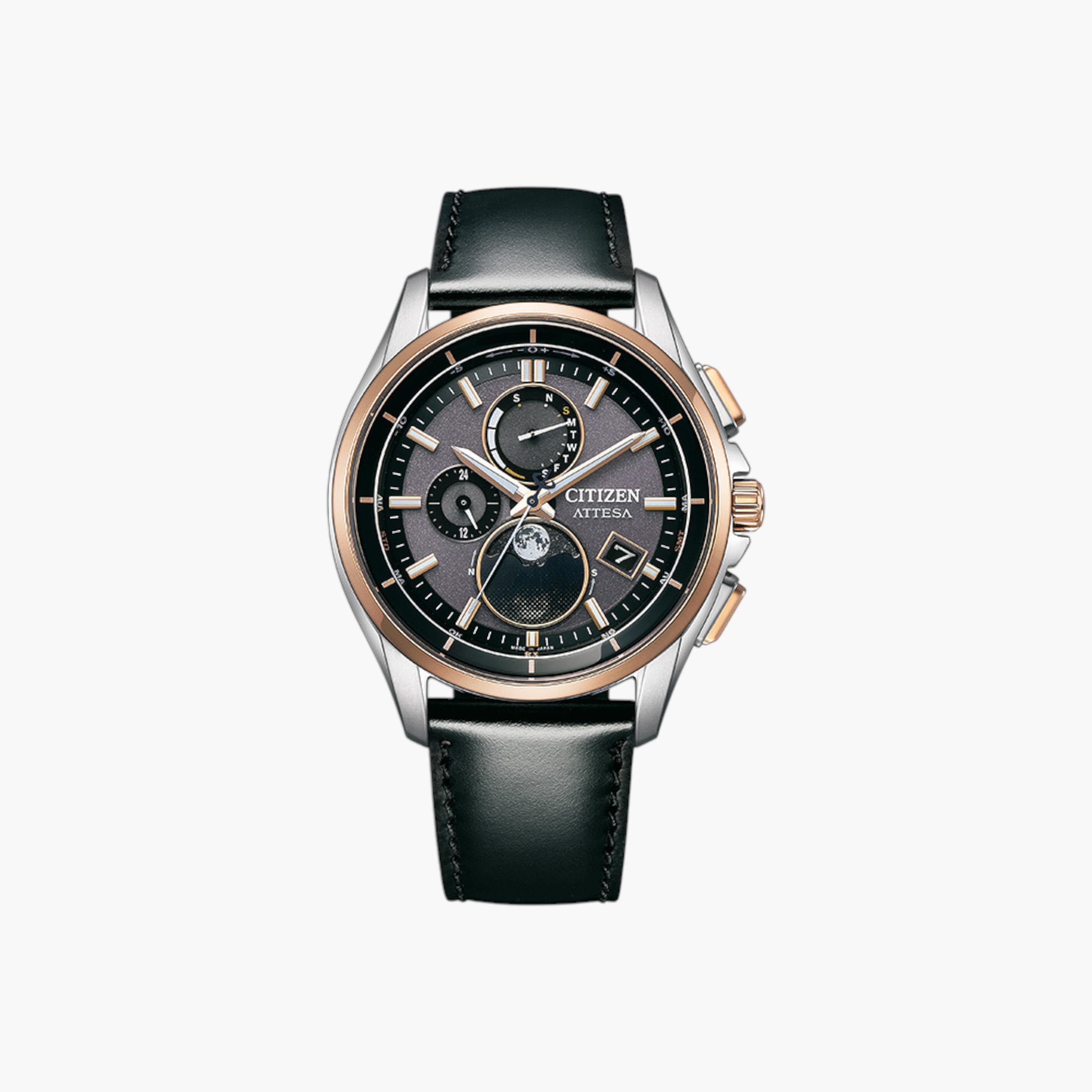 ساعة يد كرونوغراف أسود من سيتيزن BY1004-17X-men-watchesandjewellery-watches-image-1