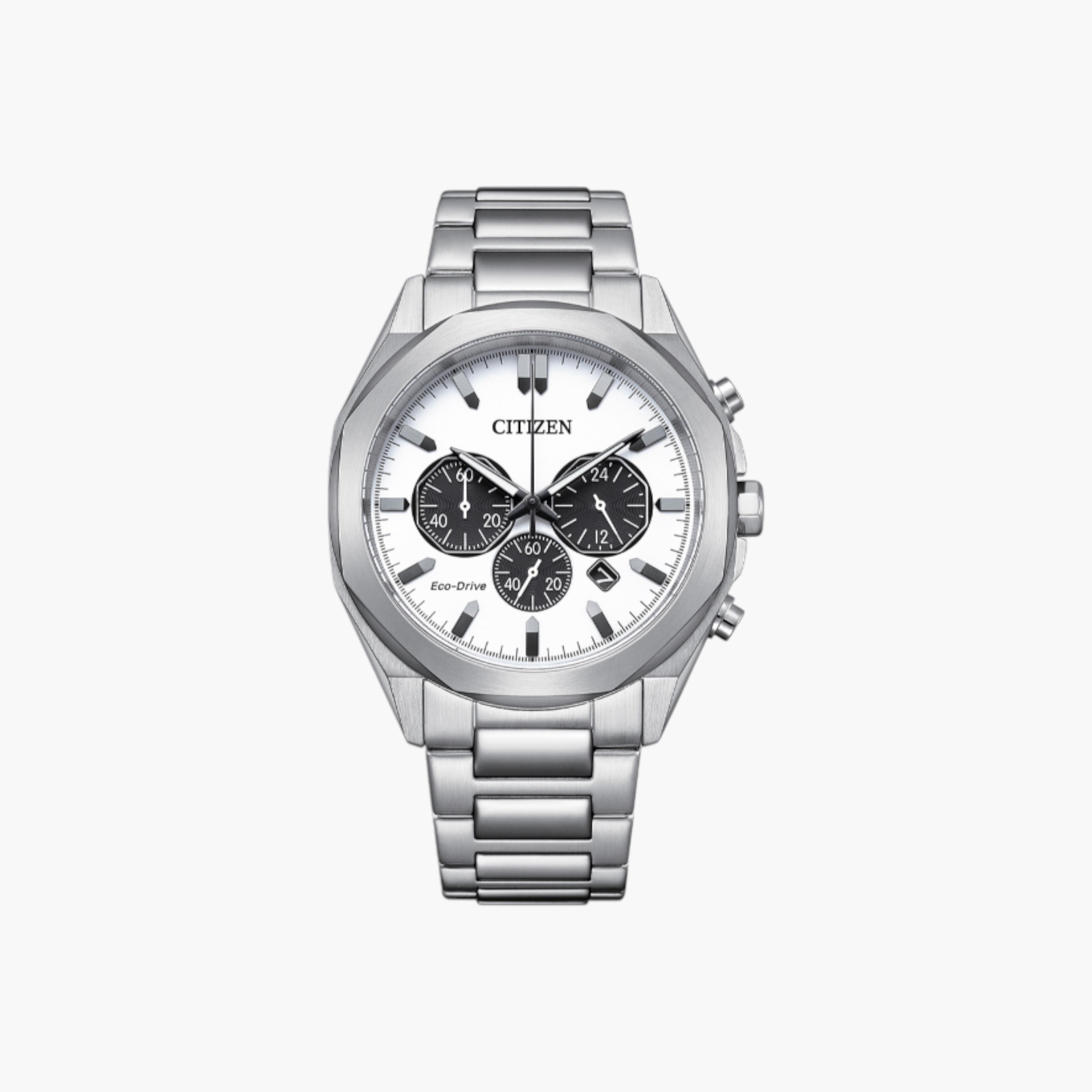 Citizen Women's Silver Chronograph Wrist Watch CA4590-81A-men-watchesandjewellery-watches-image-1