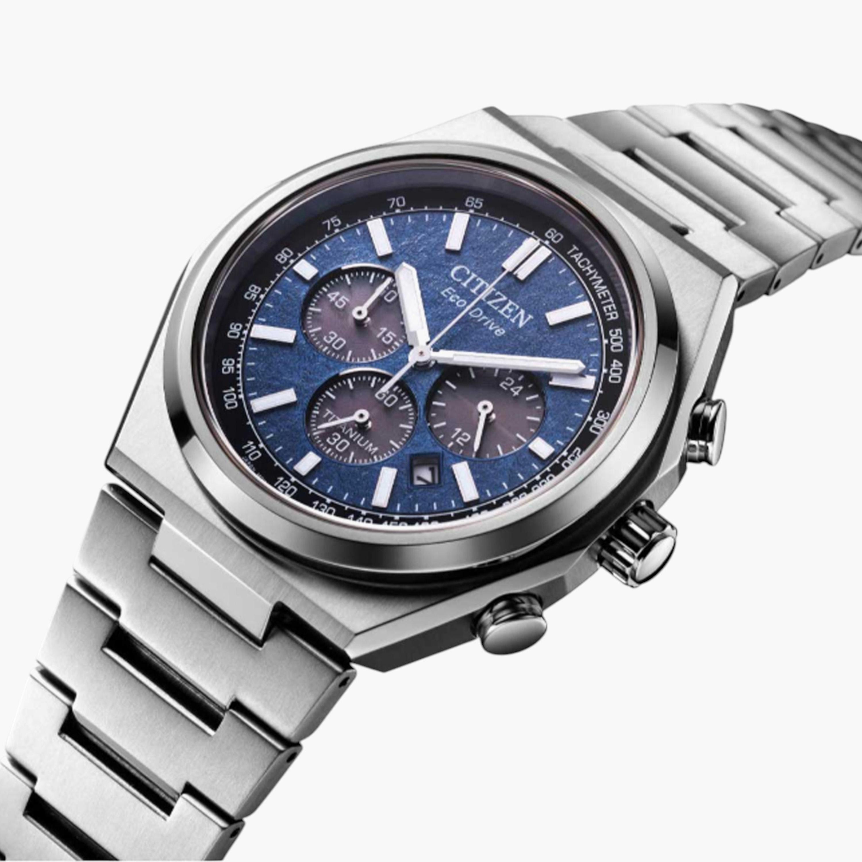 Citizen Men's Silver Chronograph Wrist Watch CA4610-85L-men-watchesandjewellery-watches-image-4