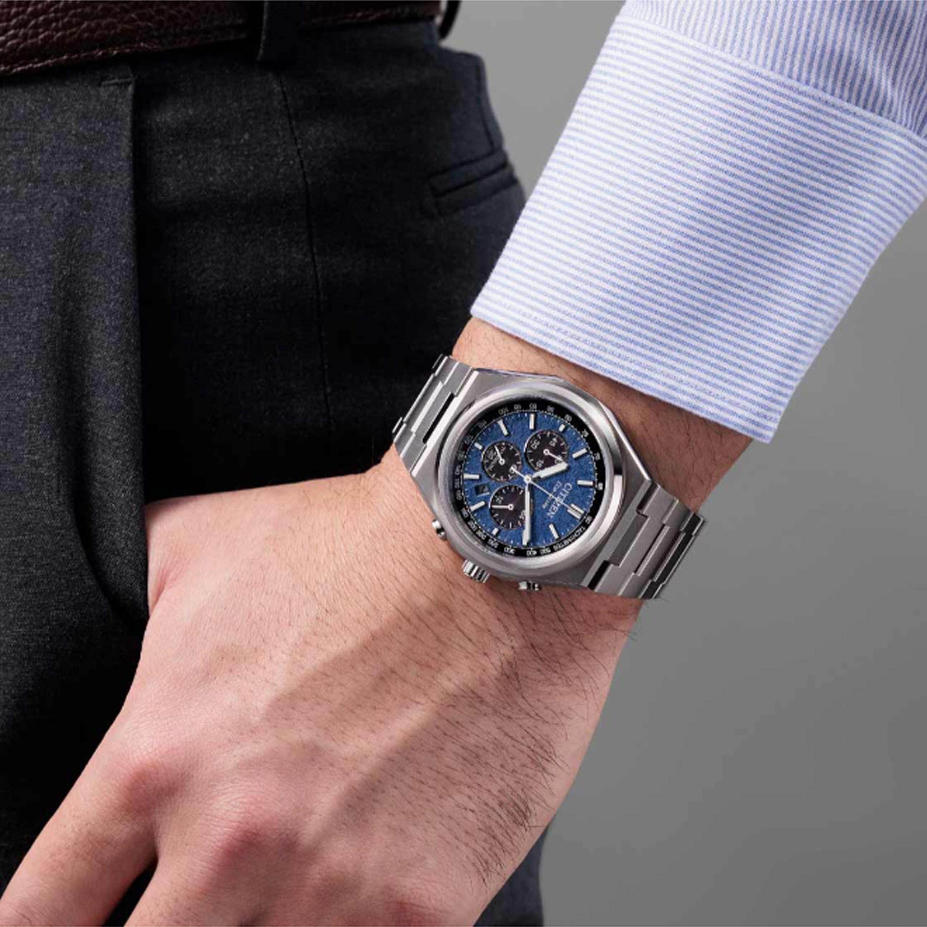 Citizen Men's Silver Chronograph Wrist Watch CA4610-85L-men-watchesandjewellery-watches-image-5