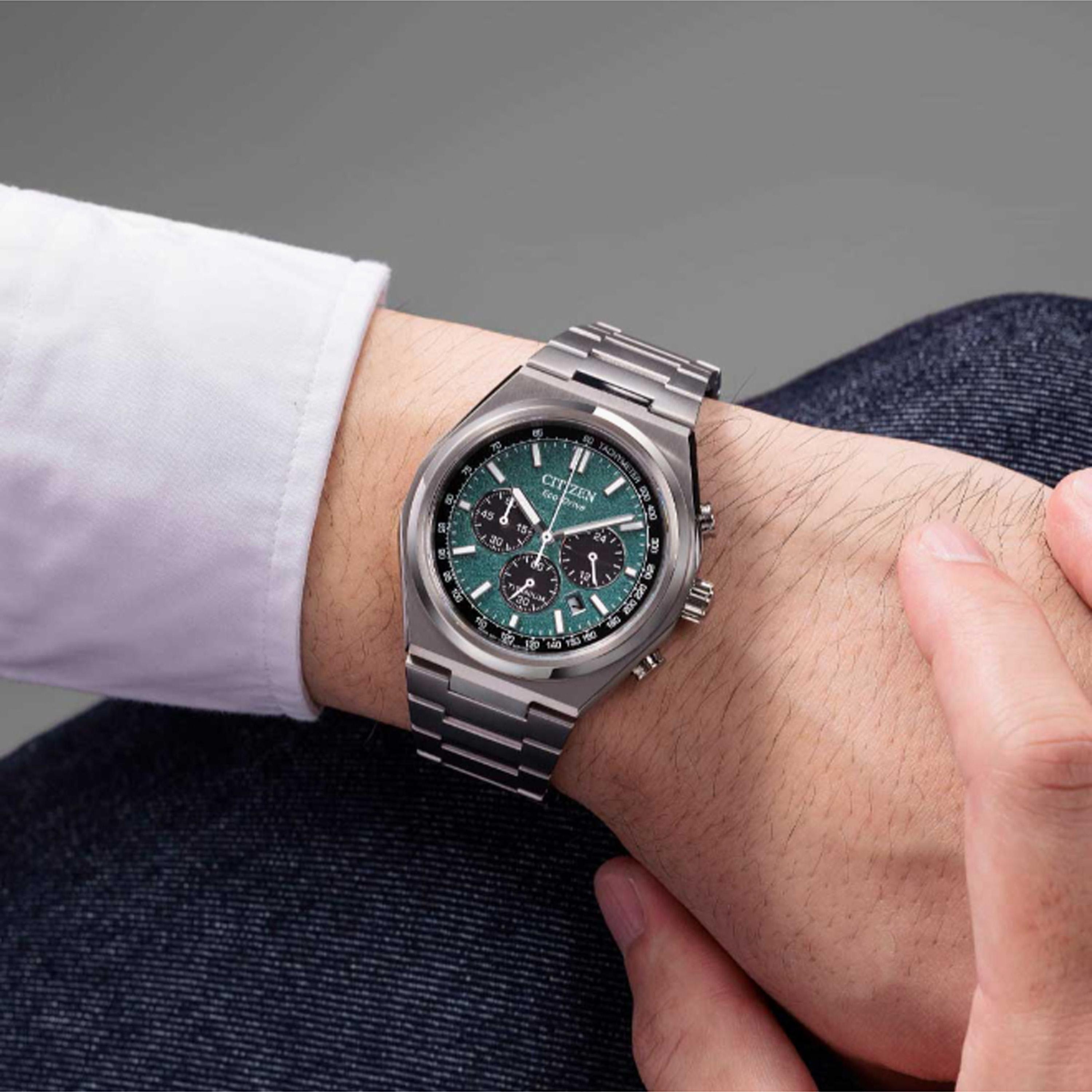 ساعة يد كرونوجراف فضية من سيتيزن - CA4610-85X-men-watchesandjewellery-watches-image-5