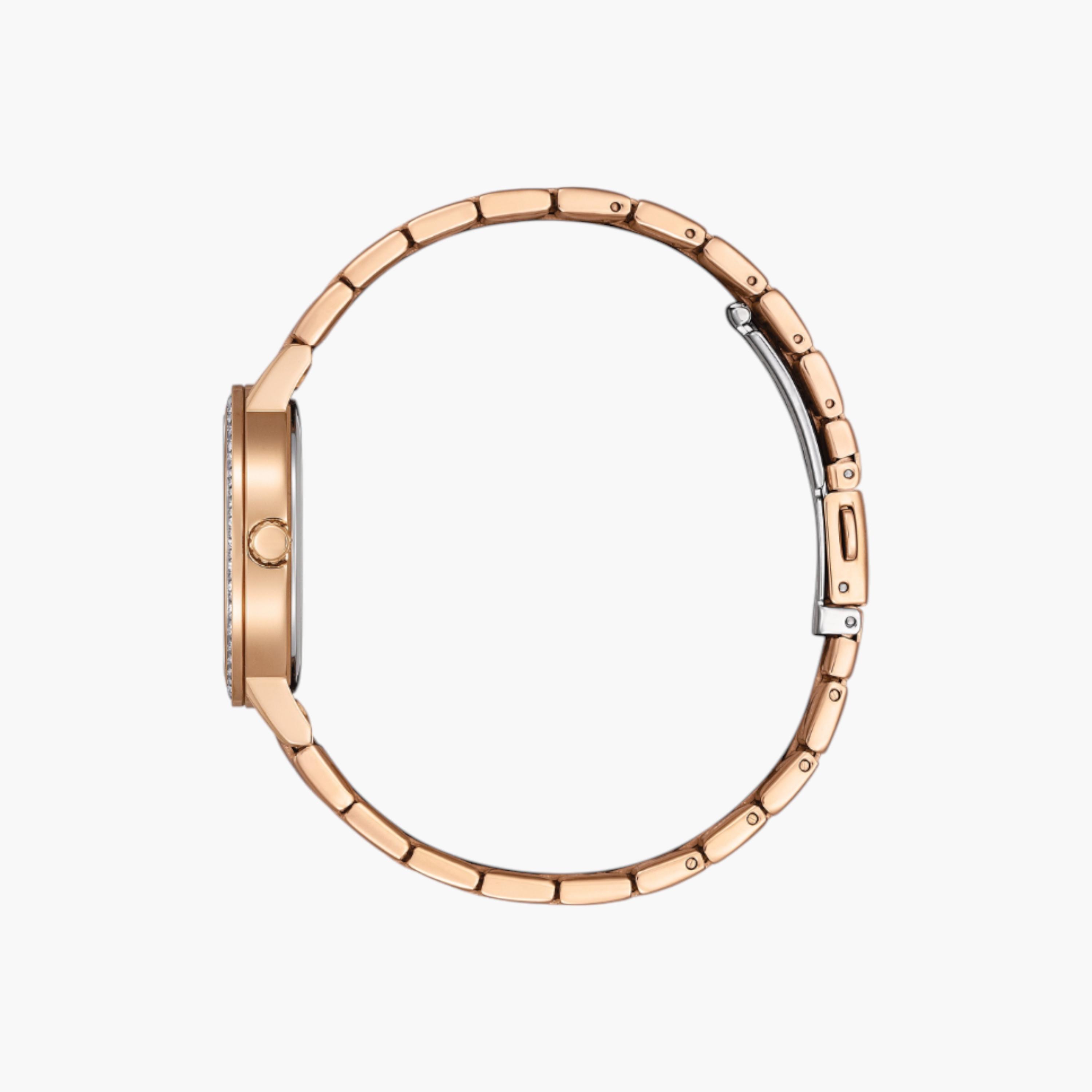 ساعة يد تناظرية باللون الذهبي الوردي للنساء من سيتزن - EL3108-53D-women-watchesandjewellery-watches-image-3