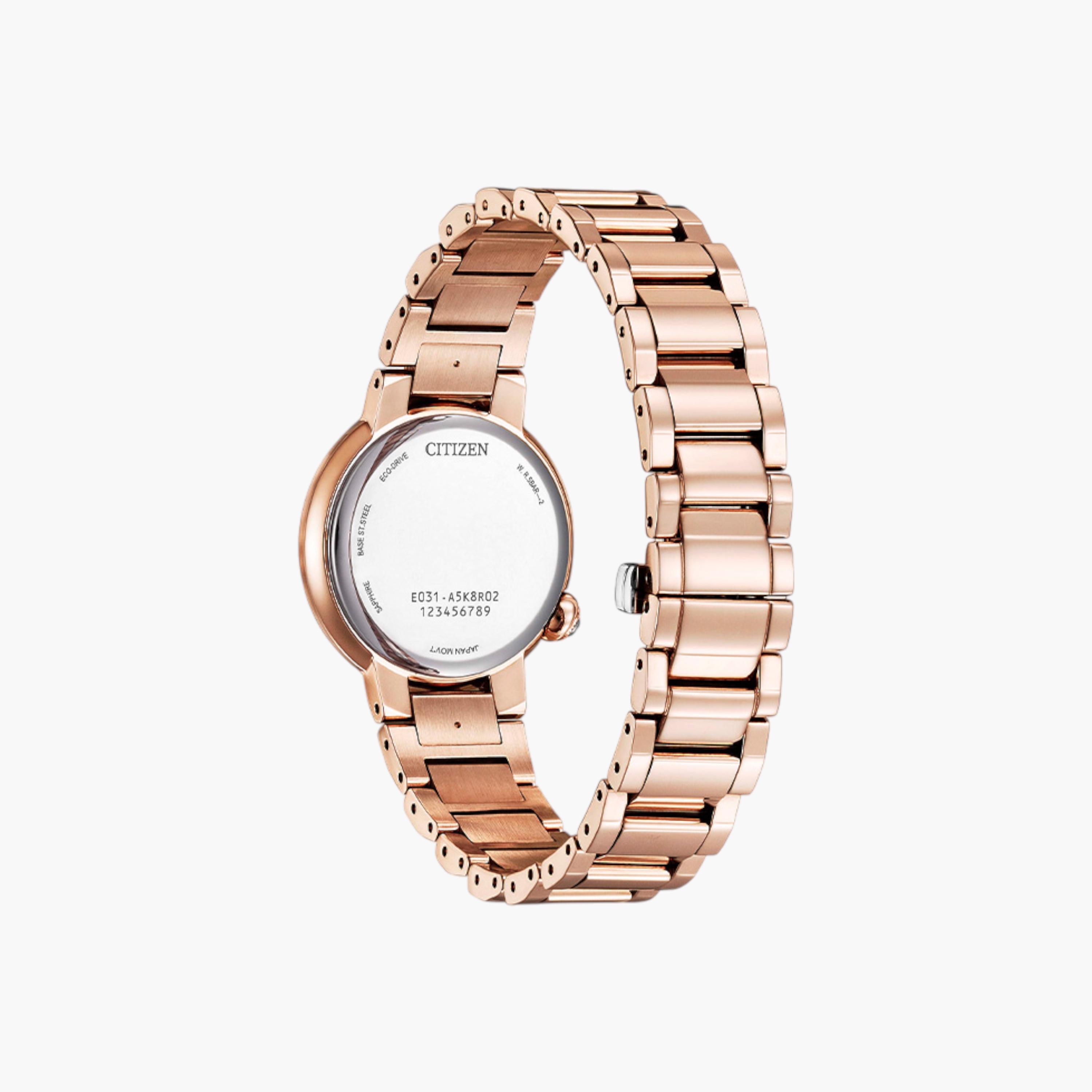 Citizen Women's Rose Gold Analog Wrist Watch EM0917-81Y-women-watchesandjewellery-watches-image-2