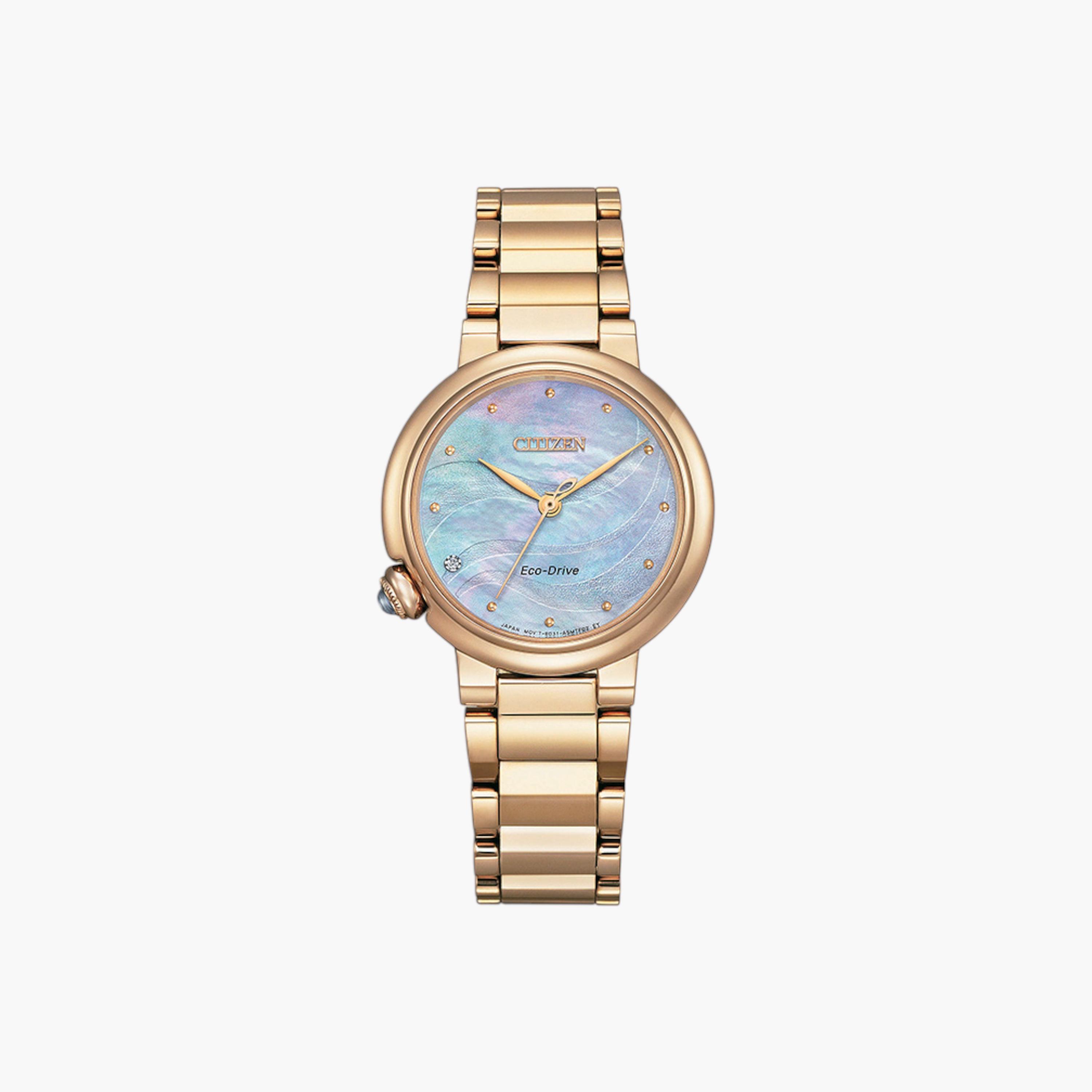 Citizen Women's Gold Analog Wrist Watch EM0919-85Y-men-watchesandjewellery-watches-image-1