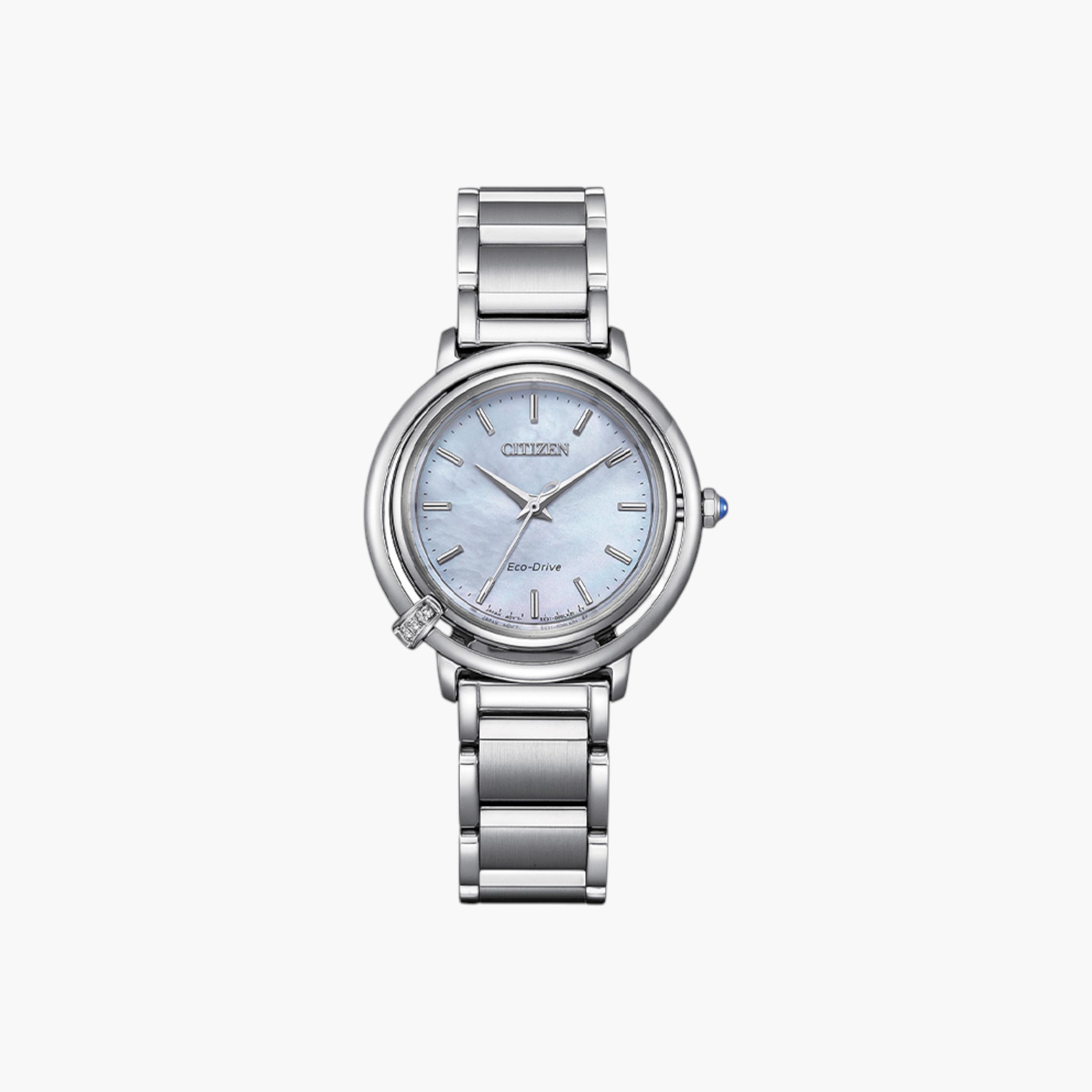 Citizen Women's Silver Analog Wrist Watch EM1090-60D-men-watchesandjewellery-watches-image-1