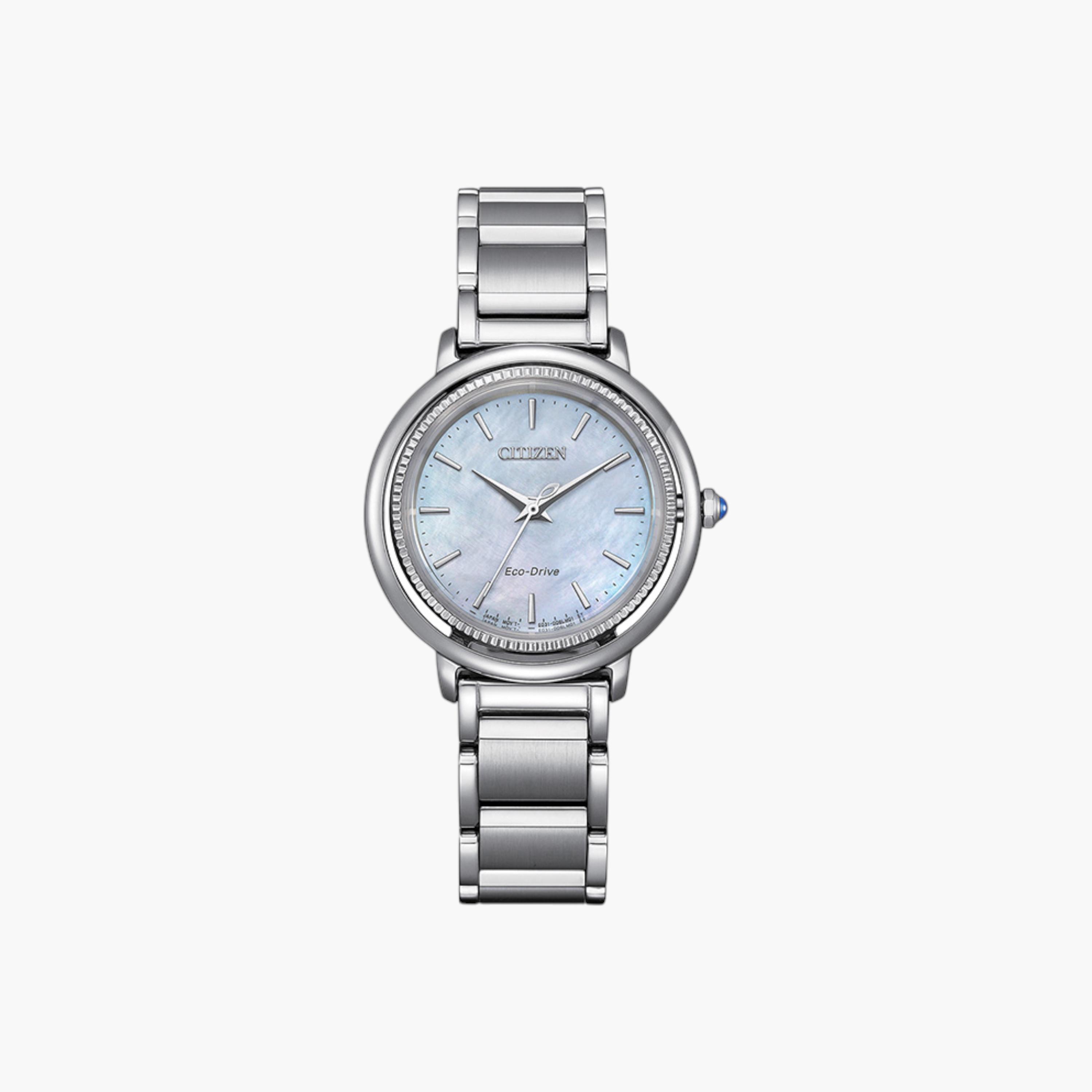 Citizen Women's Silver Analog Wrist Watch EM1100-84D-men-watchesandjewellery-watches-image-1