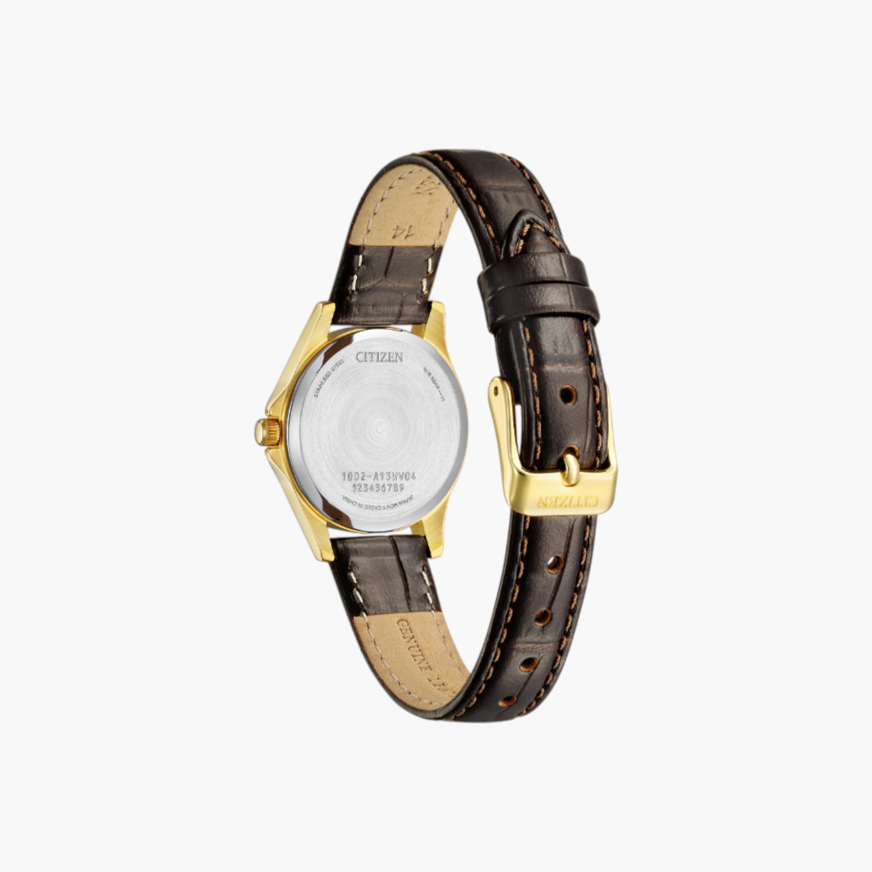 Citizen Quartz Women's Brown Automatic Wrist Watch EQ0612-07A-women-watchesandjewellery-watches-image-3