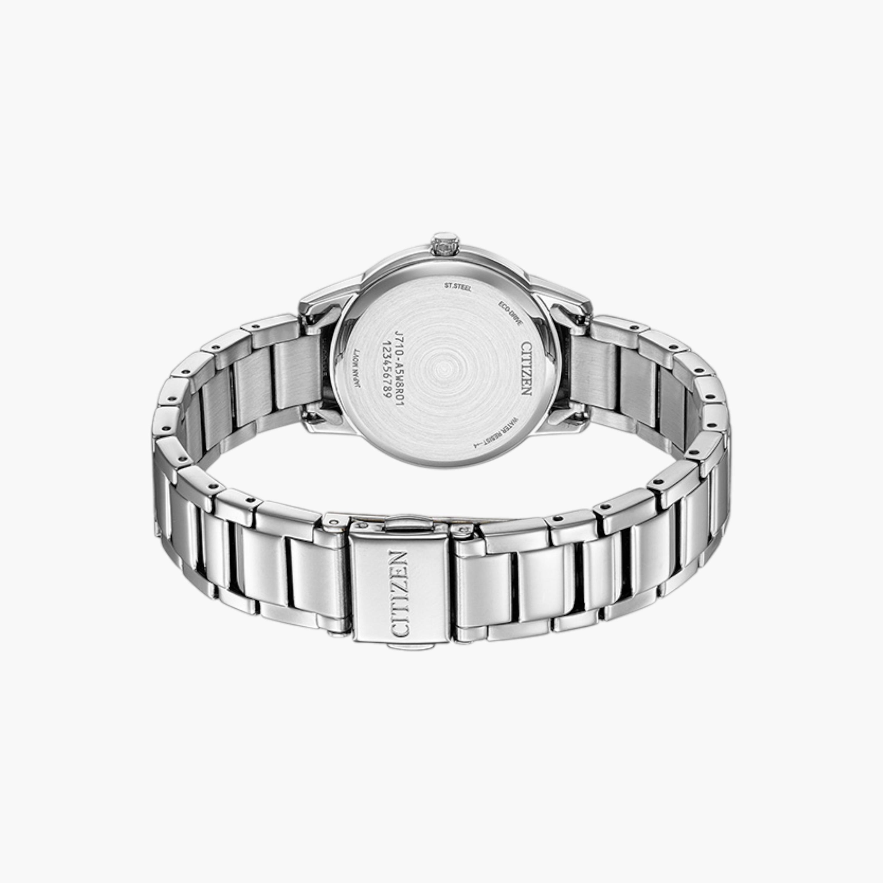 ساعة يد أنالوج فضية للنساء من سيتزن FE1241-71L-men-watchesandjewellery-watches-image-2