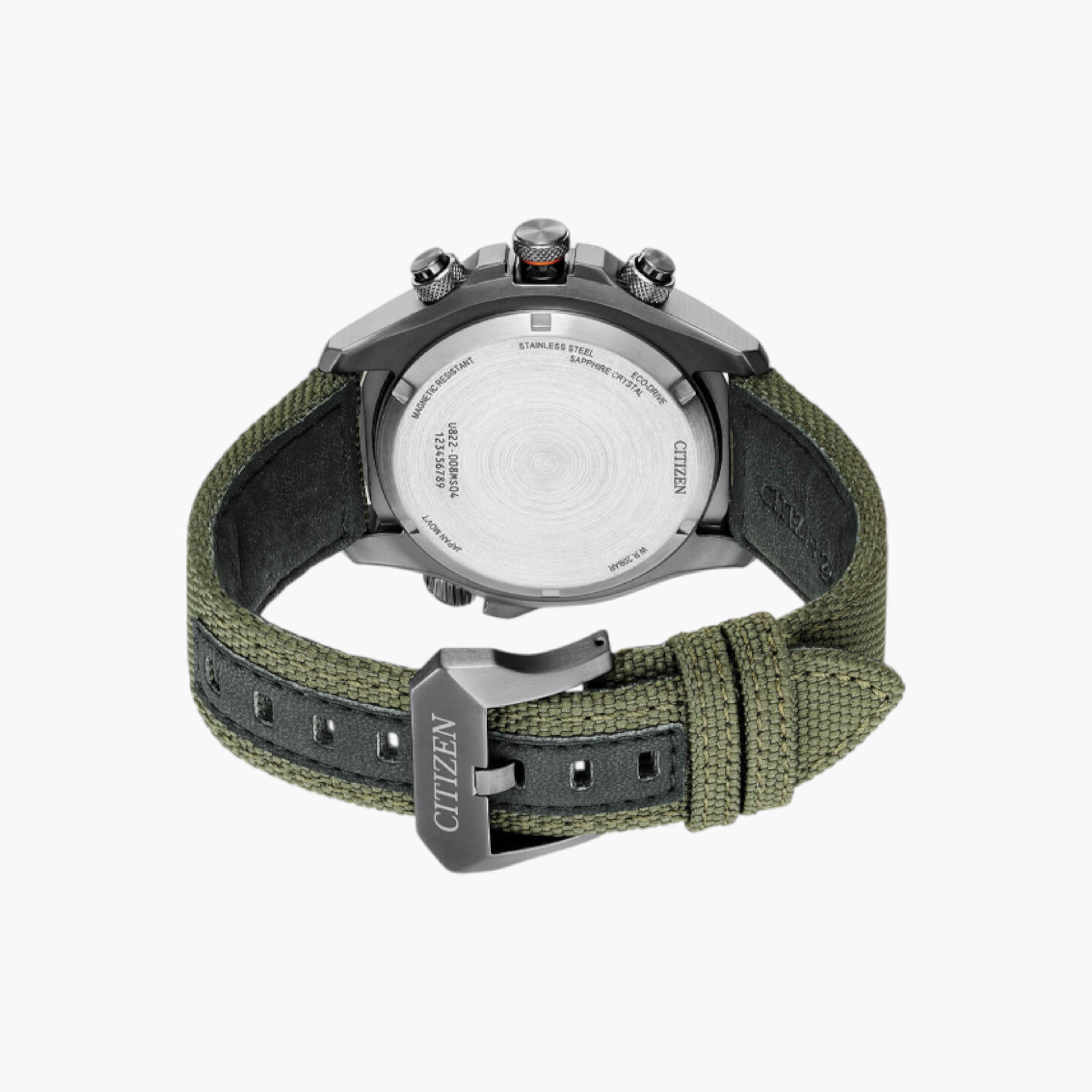 ساعة يد كرونوغراف جرين للنساء من سيتيزن - JV1005-02W-men-watchesandjewellery-watches-image-3