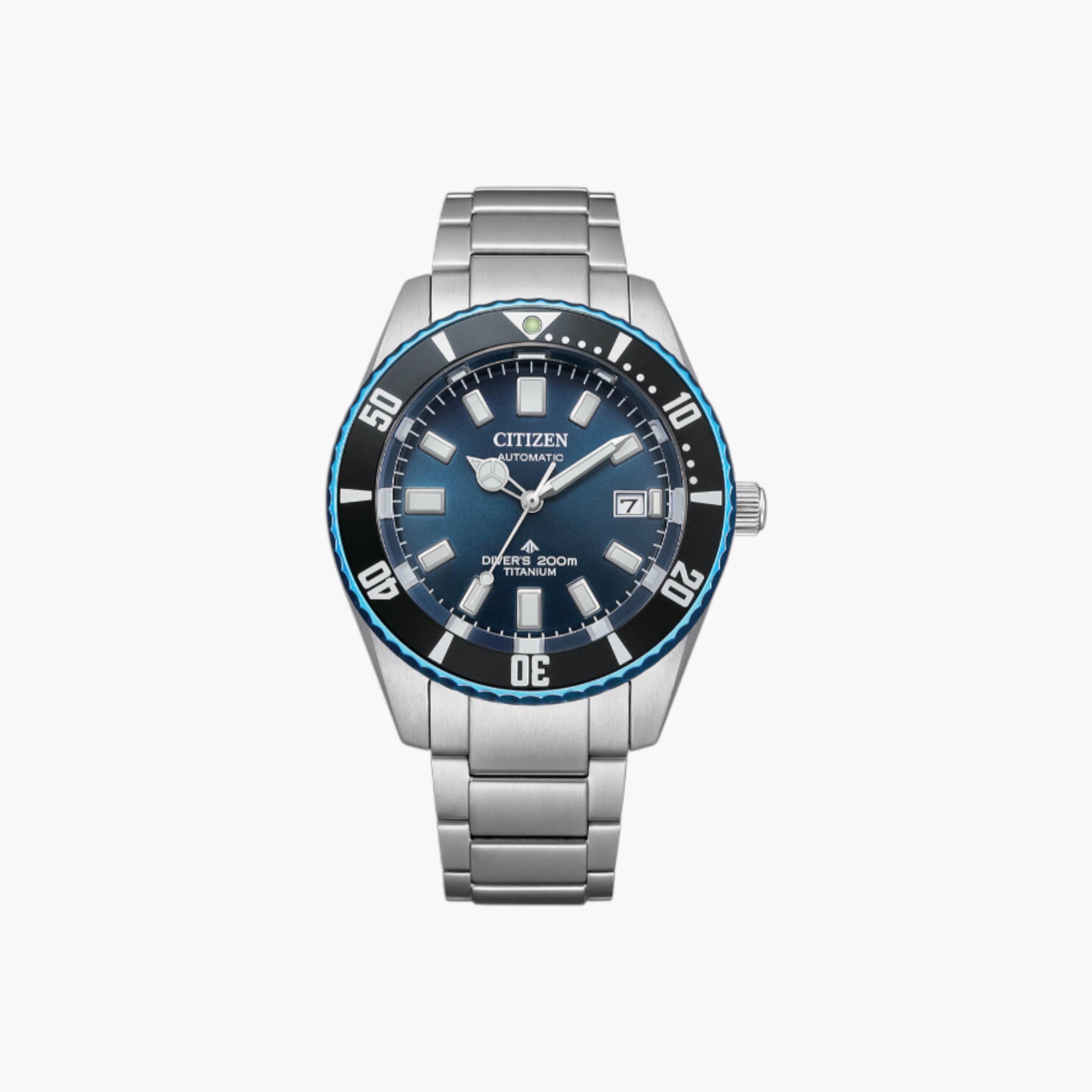ساعة يد أوتوماتيك فضية للنساء من سيتيزن - NB6026-56L-men-watchesandjewellery-watches-image-1