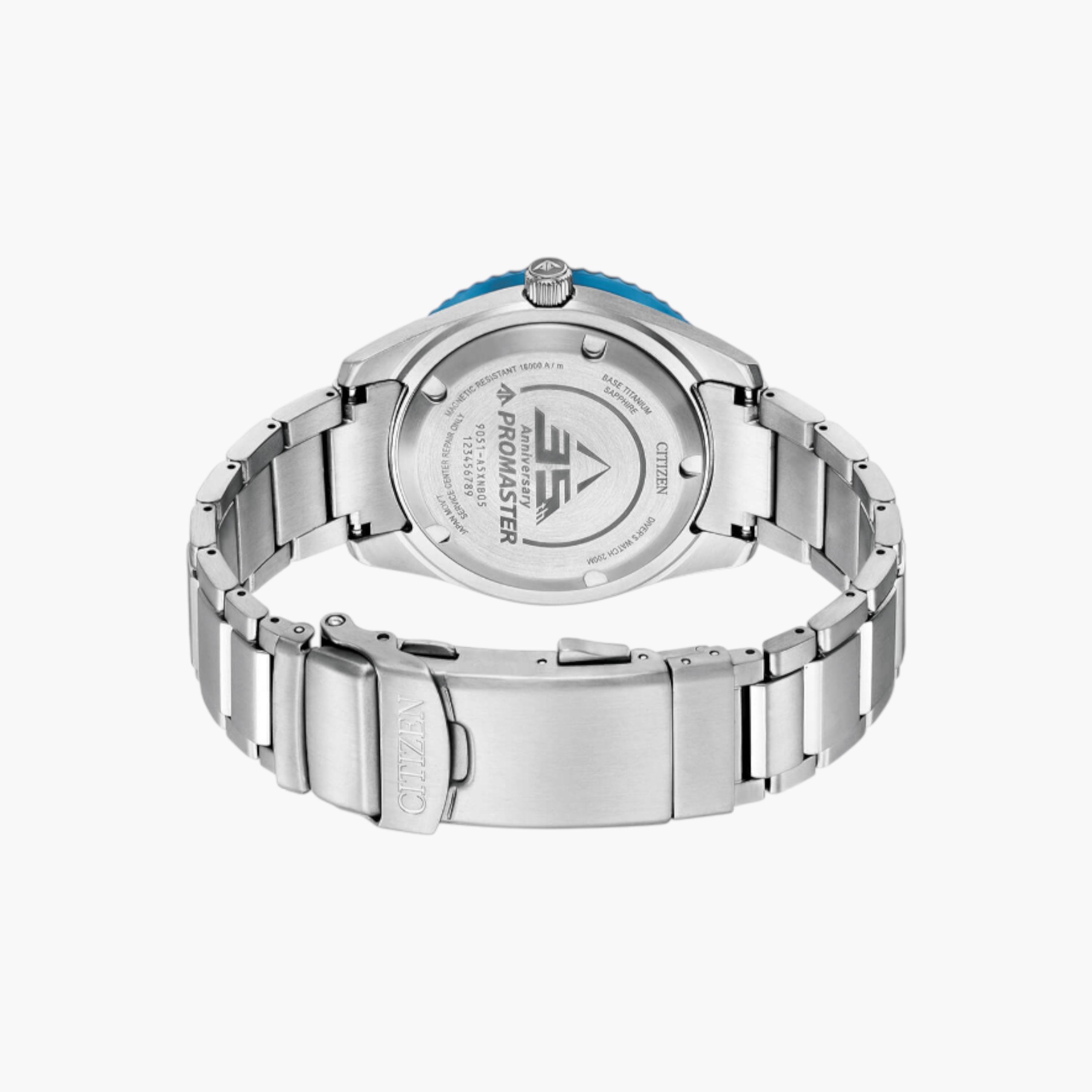 ساعة يد أوتوماتيك فضية للنساء من سيتيزن - NB6026-56L-men-watchesandjewellery-watches-image-3
