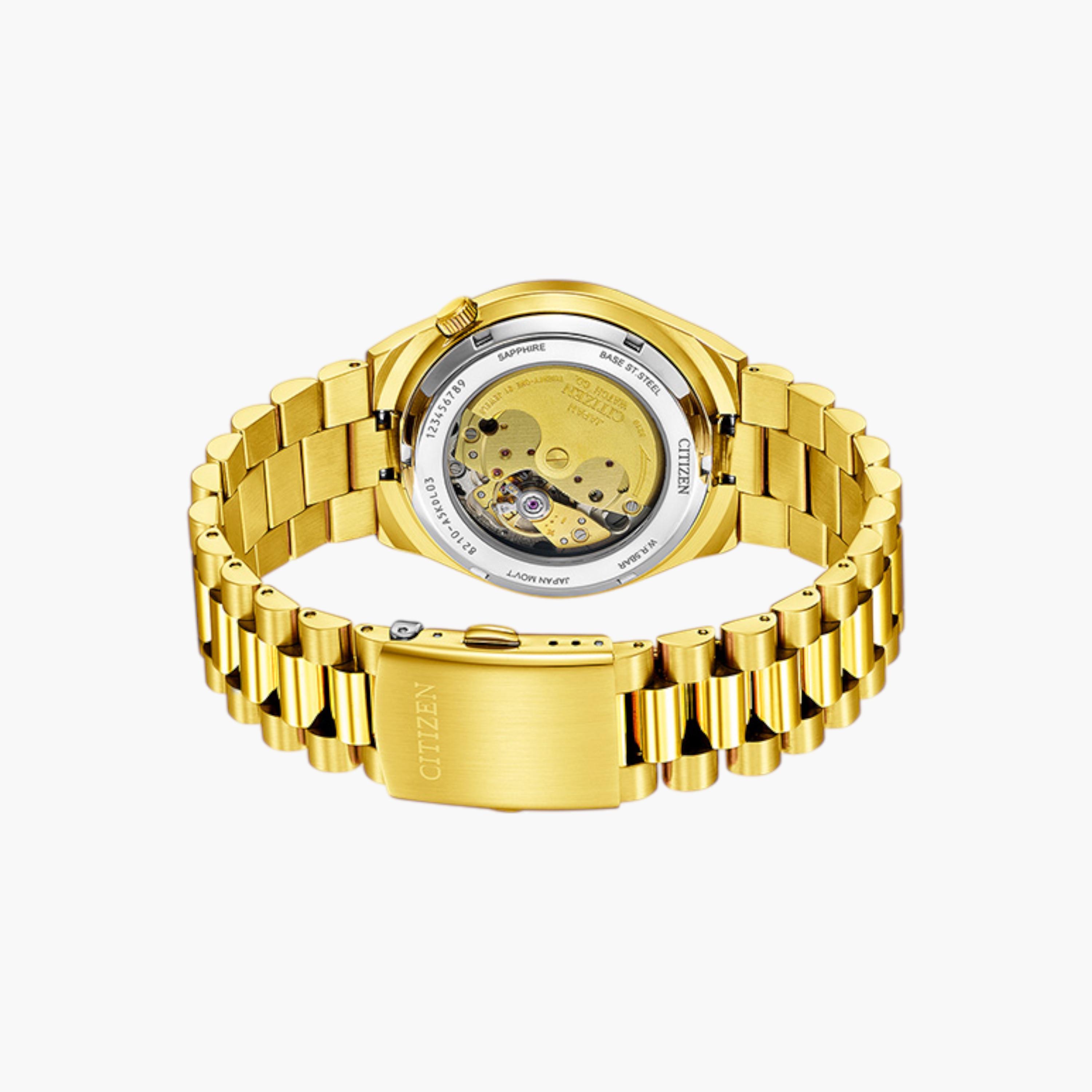 ساعة يد أنالوج لون أخضر للنساء من سيتزن NJ0152-51X-men-watchesandjewellery-watches-image-2