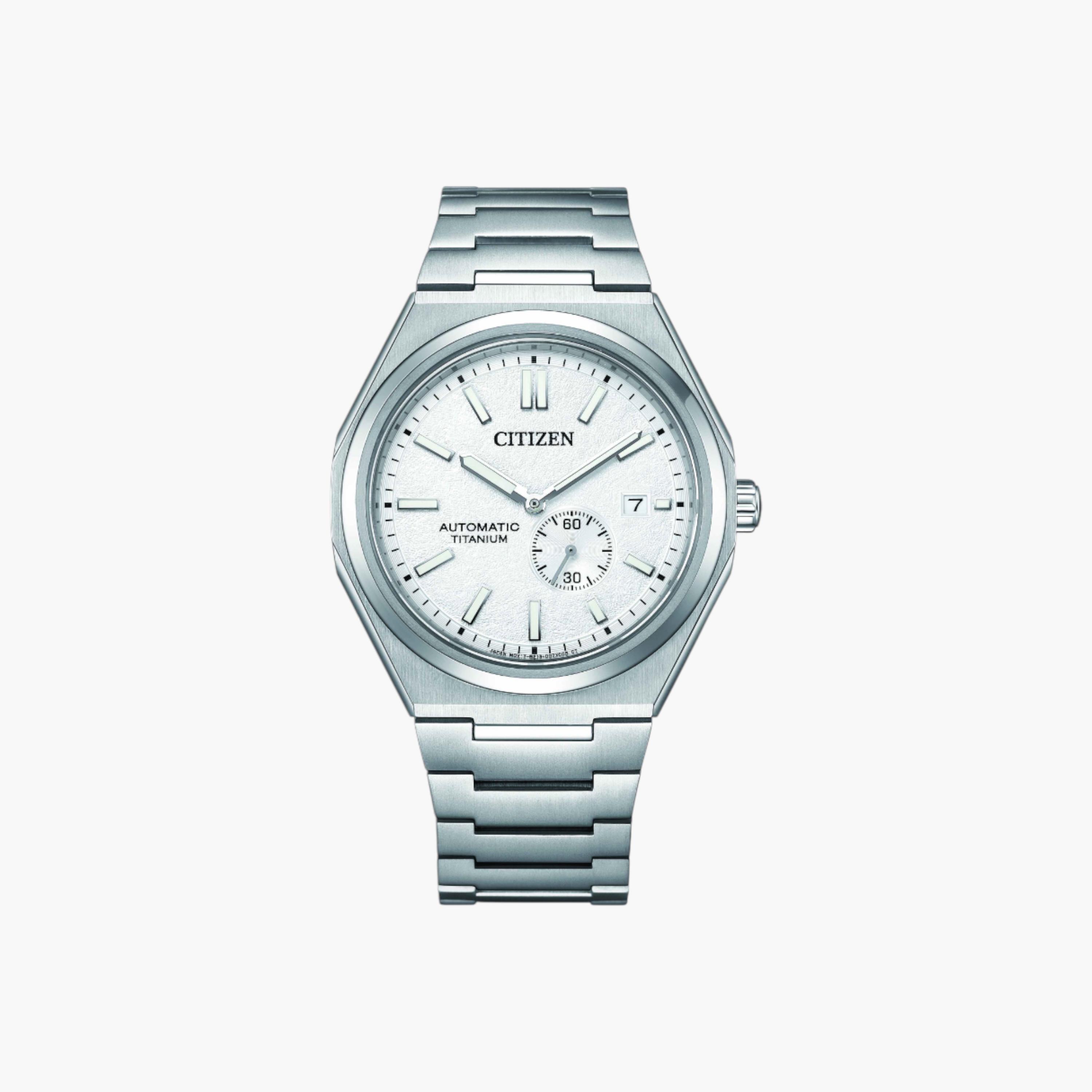 ساعة يد أوتوماتيكية فضية للنساء من سيتيزن-men-watchesandjewellery-watches-image-1