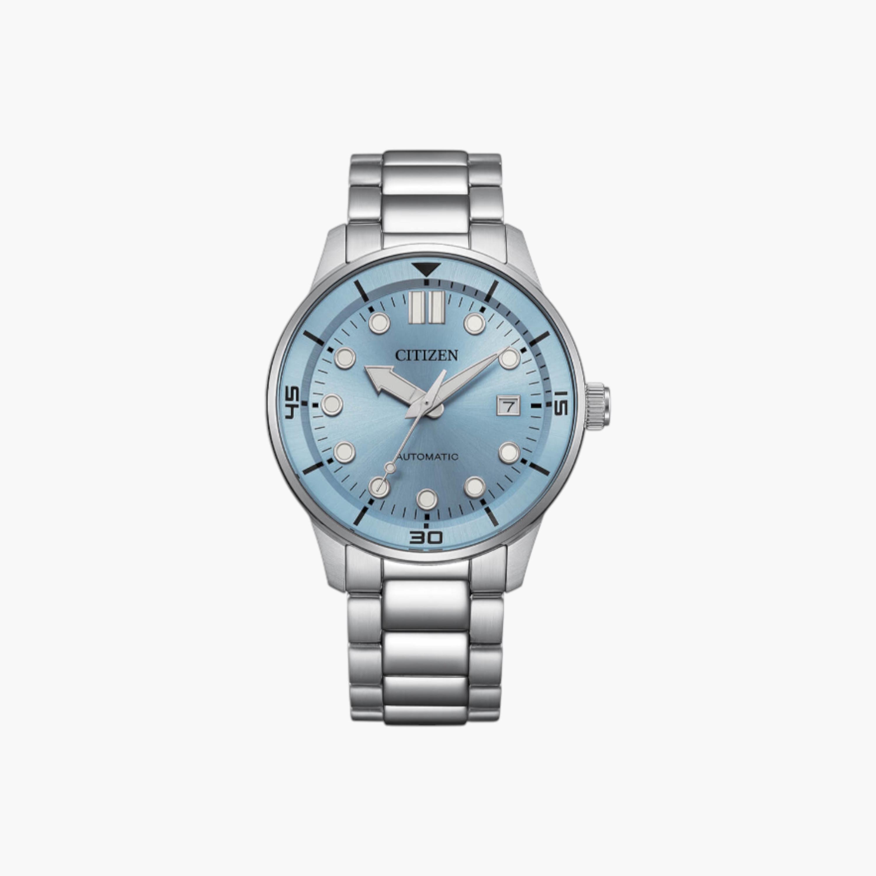Citizen Analog Blue Dial Stainless Steel Watch-men-watchesandjewellery-watches-image-1