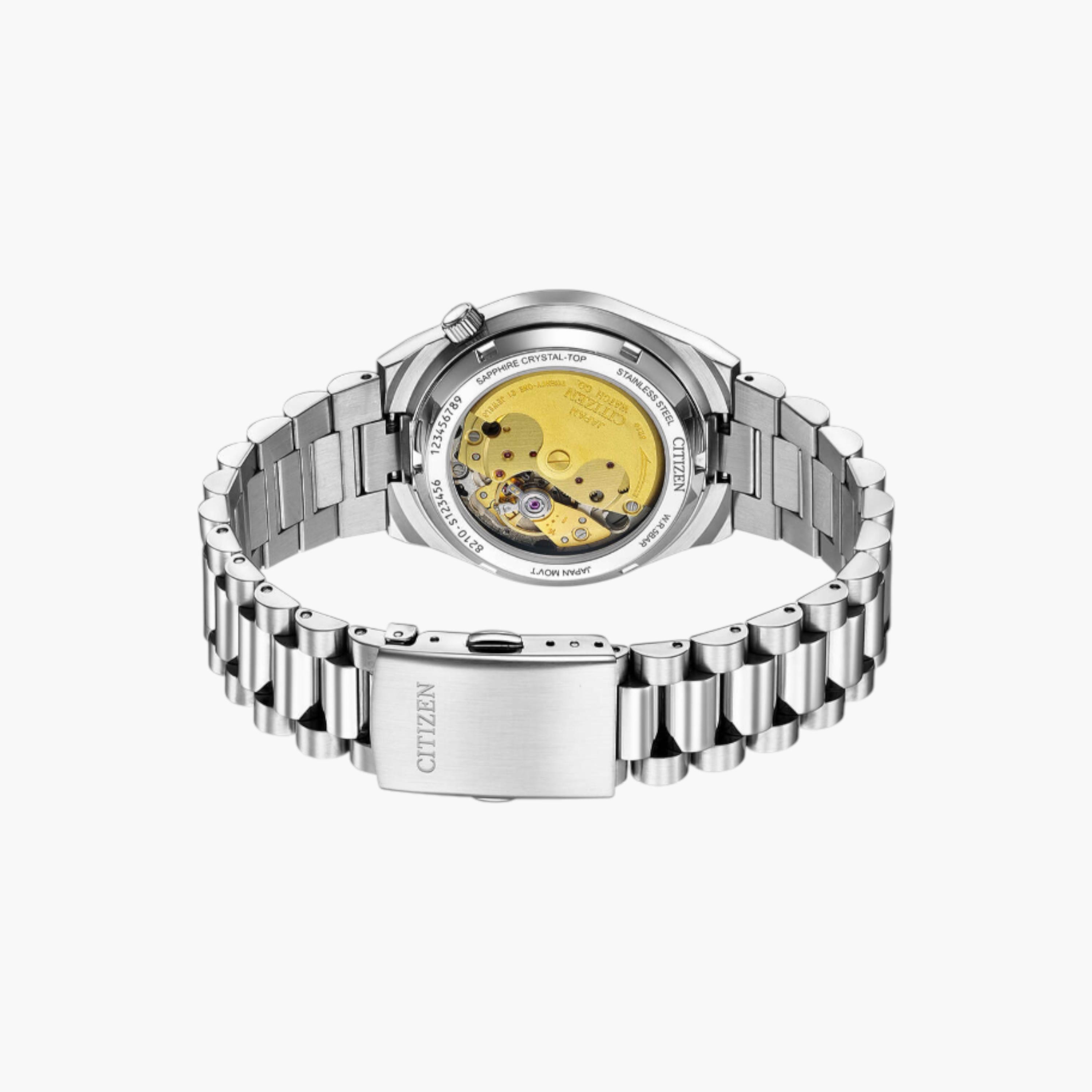 ساعة يد فضية أوتوماتيك للنساء من سيتيزن - NJ0200-50X-men-watchesandjewellery-watches-image-2