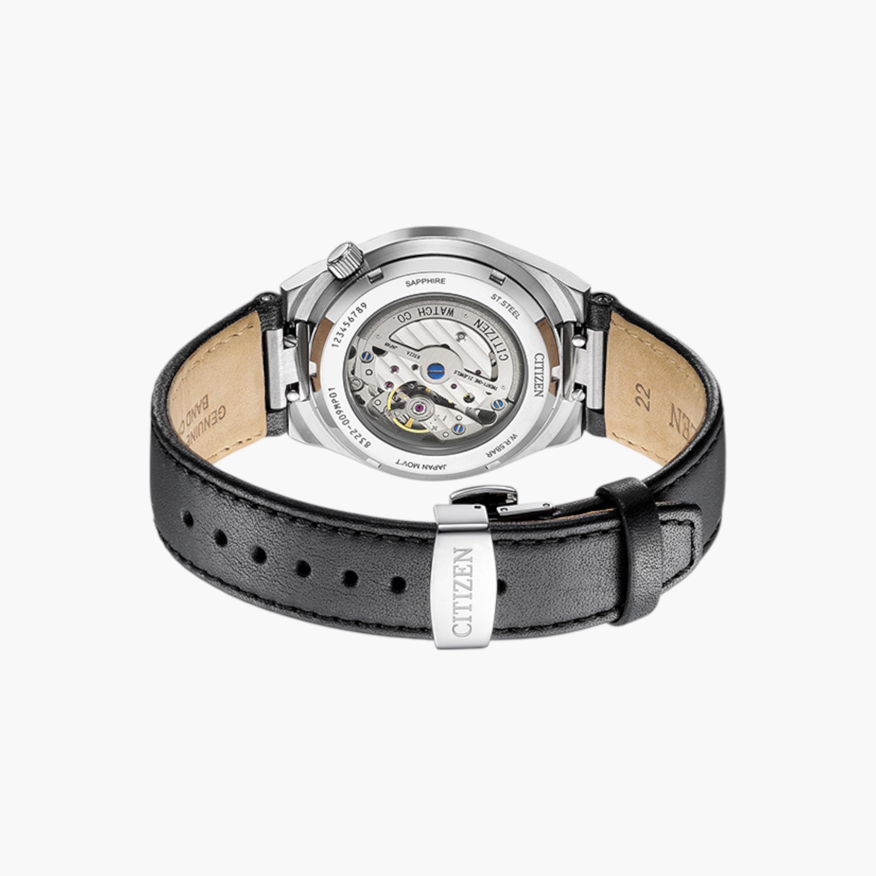 ساعة يد أوتوماتيكية بلون أسود للنساء من سيتزن NK5010-01H-men-watchesandjewellery-watches-image-2