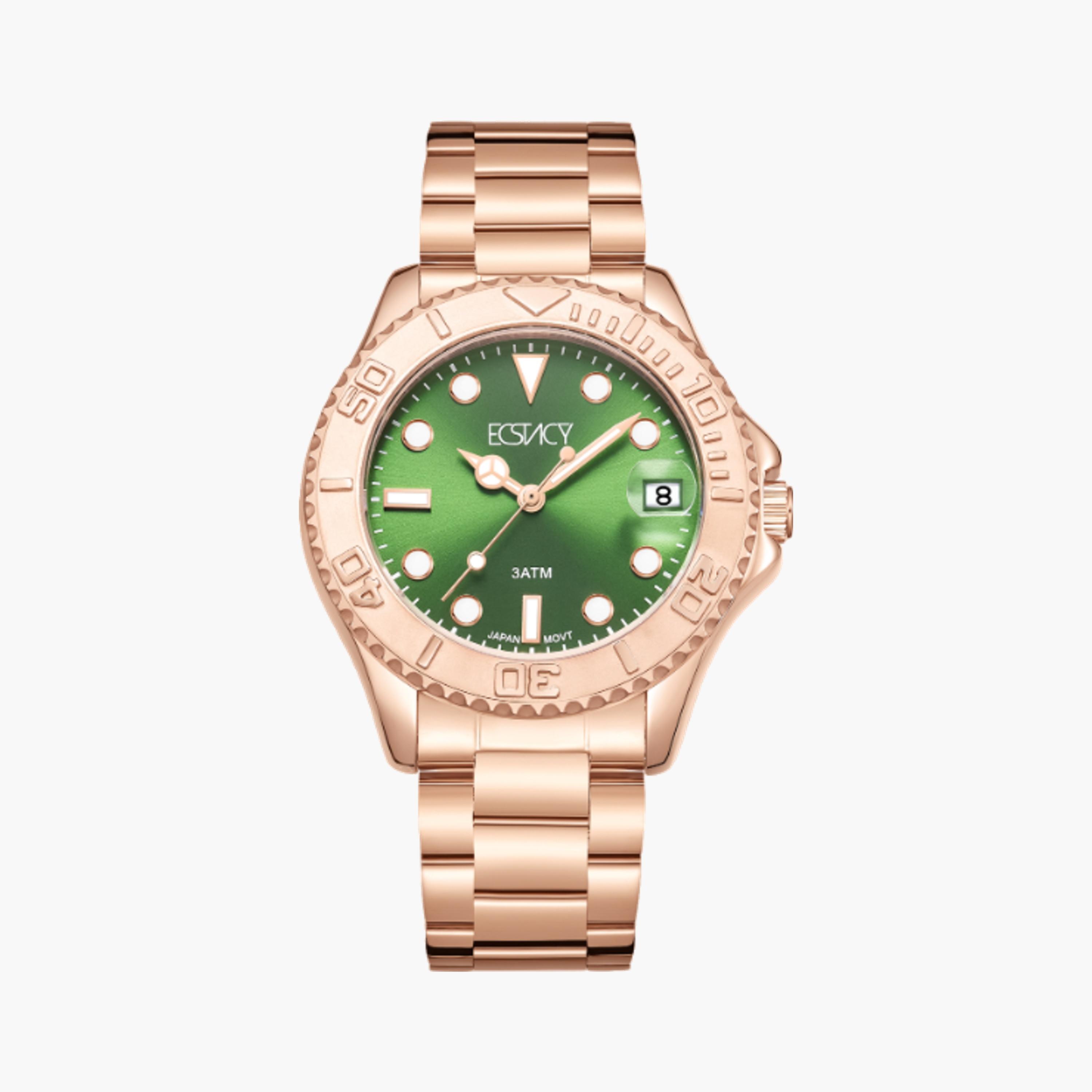 Ecstacy Women Rose Gold Analog Wristwatch - E23512-RBKG-women-watchesandjewellery-watches-image-1
