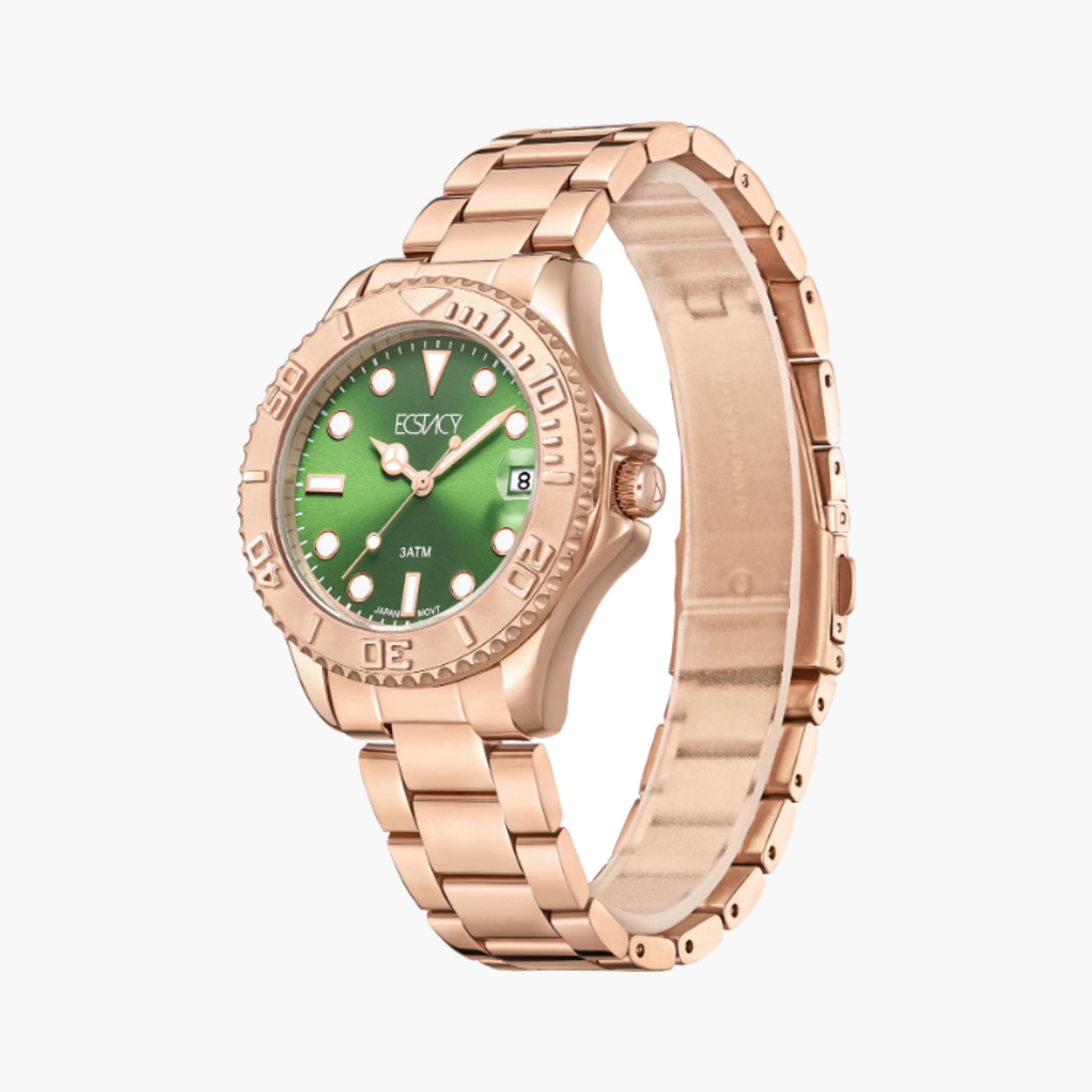 Ecstacy Women Rose Gold Analog Wristwatch - E23512-RBKG-women-watchesandjewellery-watches-image-2