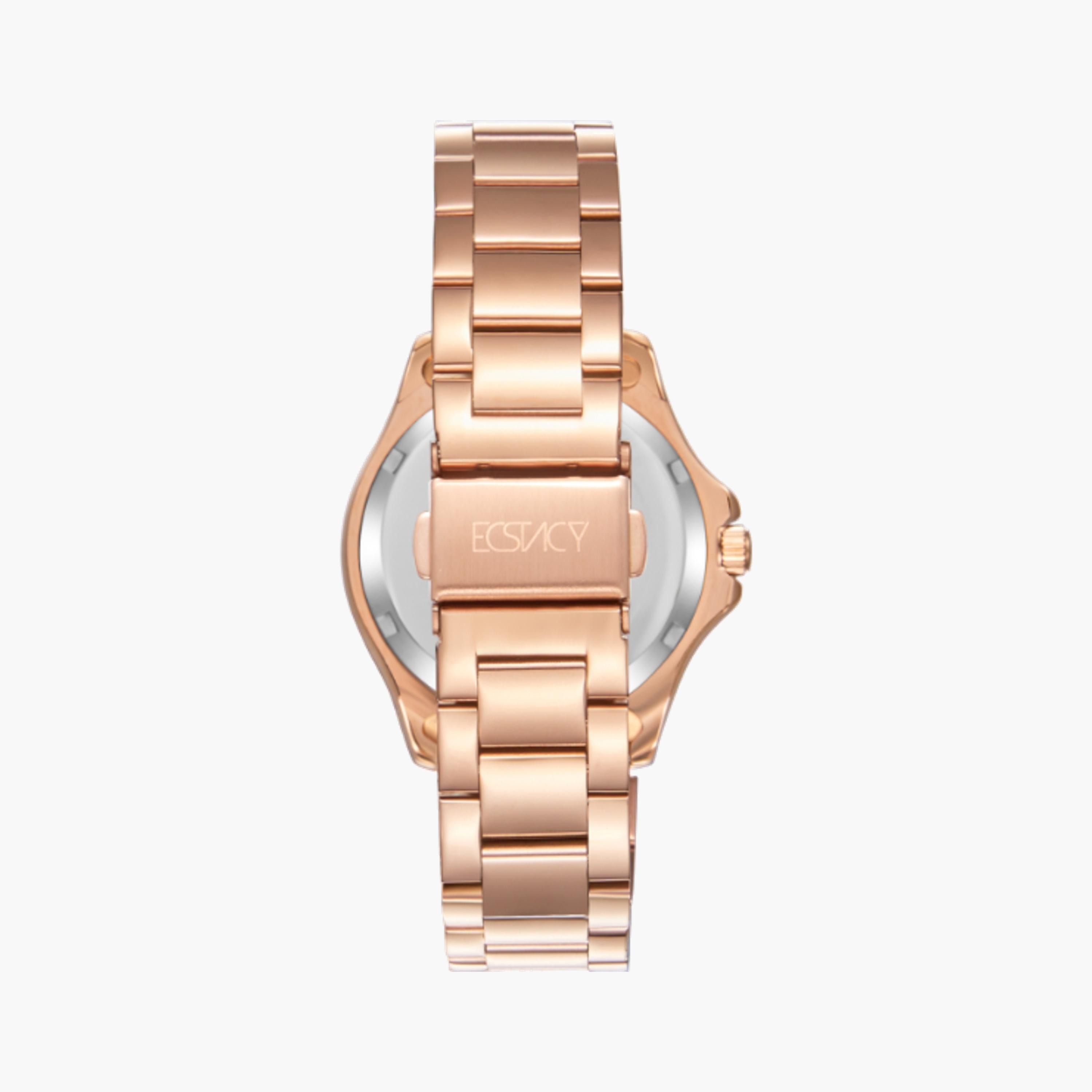 Ecstacy Women Rose Gold Analog Wristwatch - E23512-RBKG-women-watchesandjewellery-watches-image-3