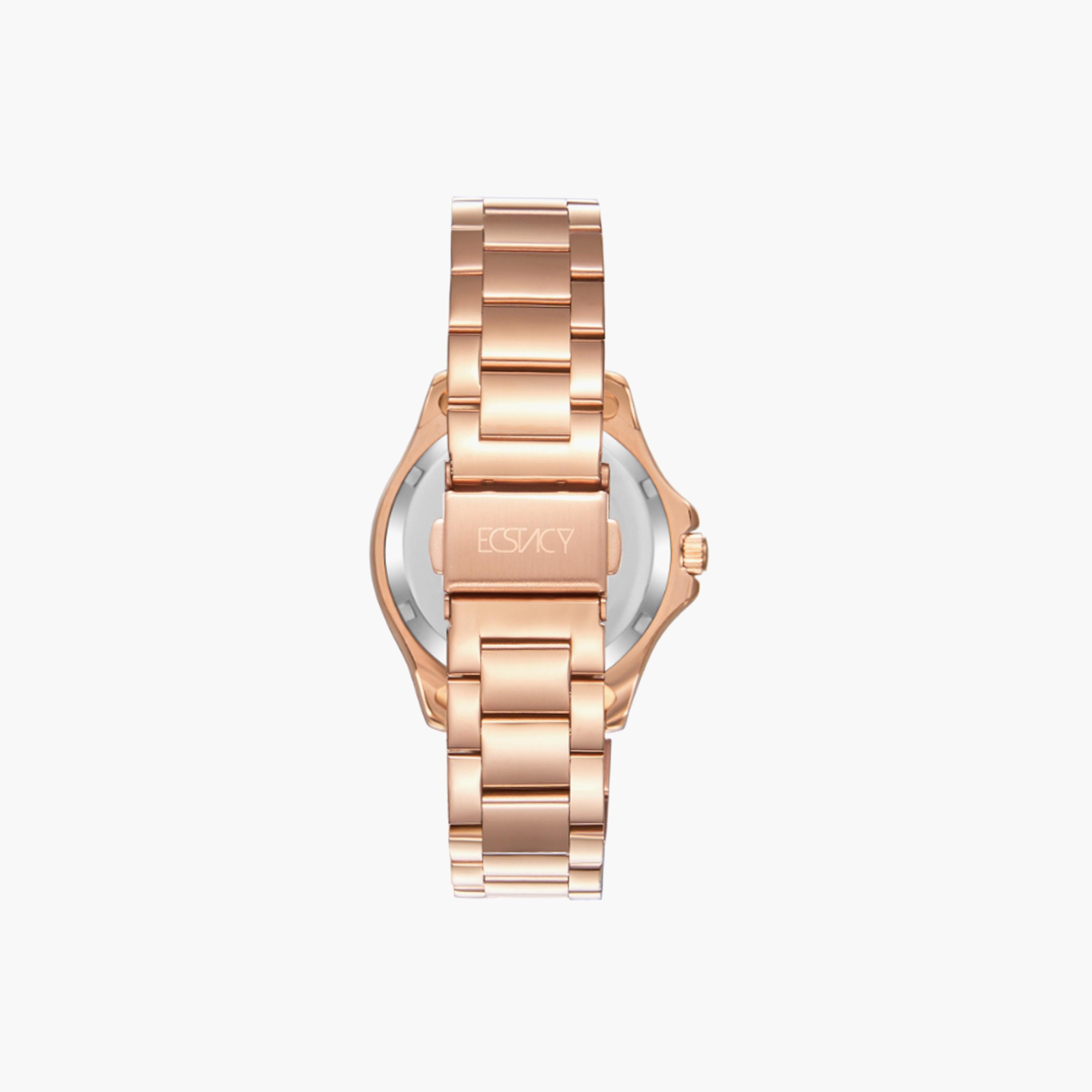 Ecstacy Womens Rose Gold Analog Wrist Watch E23512-RBKP-women-watchesandjewellery-watches-image-3
