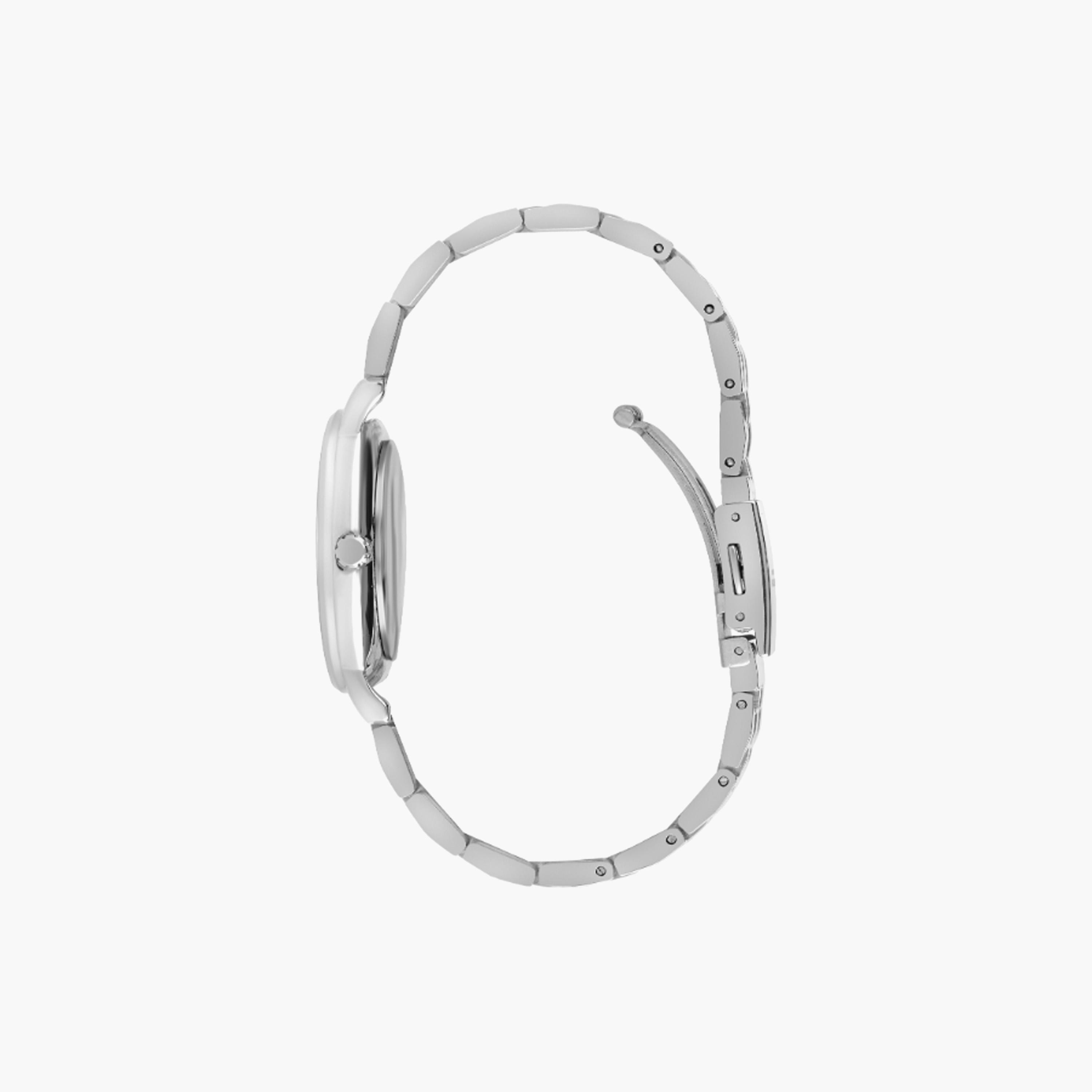 ساعة يد تناظرية فضية للنساء من لي كوبر - LC07338.330-women-watchesandjewellery-watches-image-2