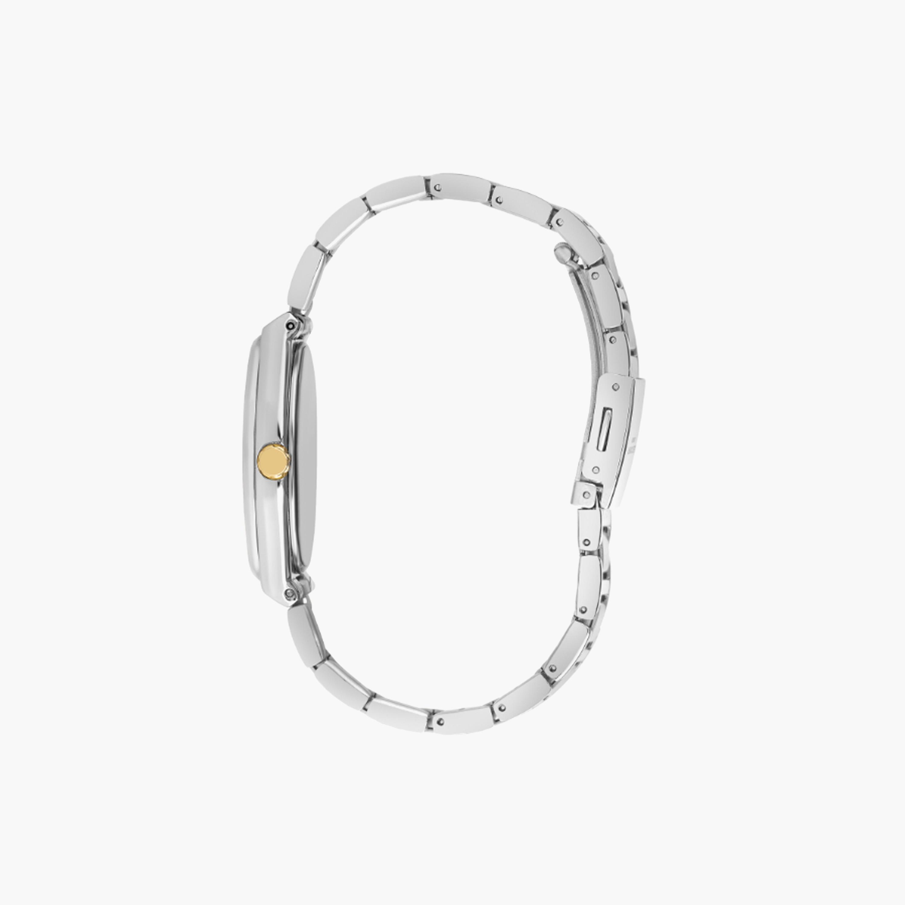 ساعة يد تناظرية فضية للنساء من لي كوبر - LC07480.290-women-watchesandjewellery-watches-image-2