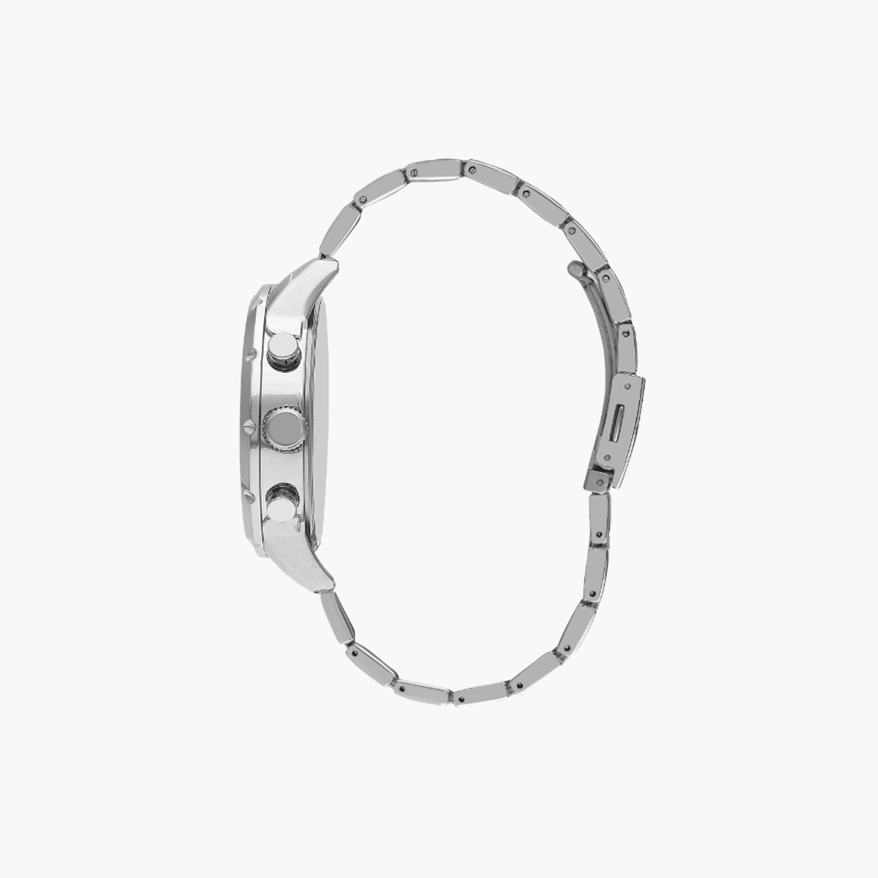 ساعة كرونوغراف معدن بميناء أخضر من لي كوبر-men-watchesandjewellery-watches-image-2