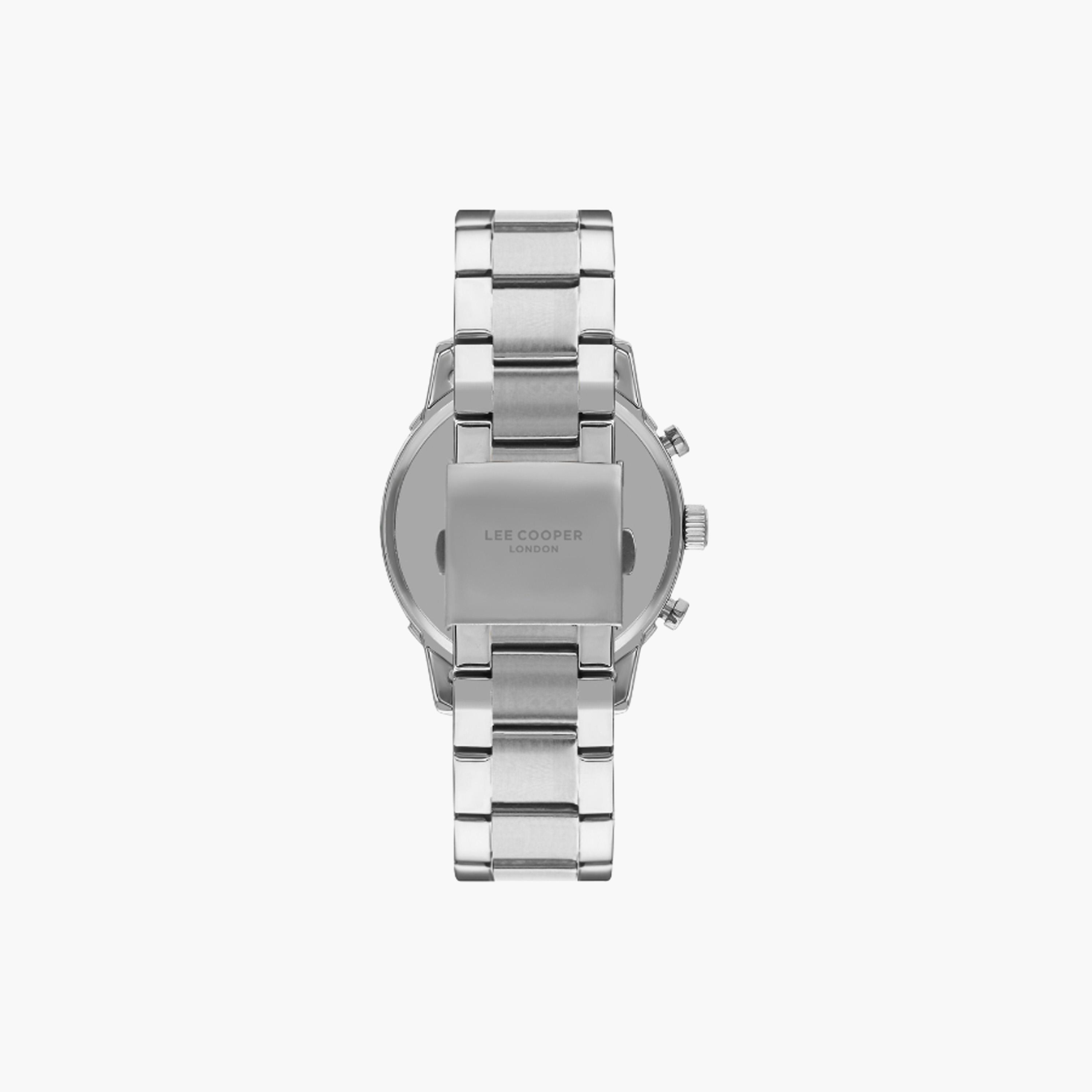 ساعة كرونوغراف معدن بميناء أخضر من لي كوبر-men-watchesandjewellery-watches-image-3