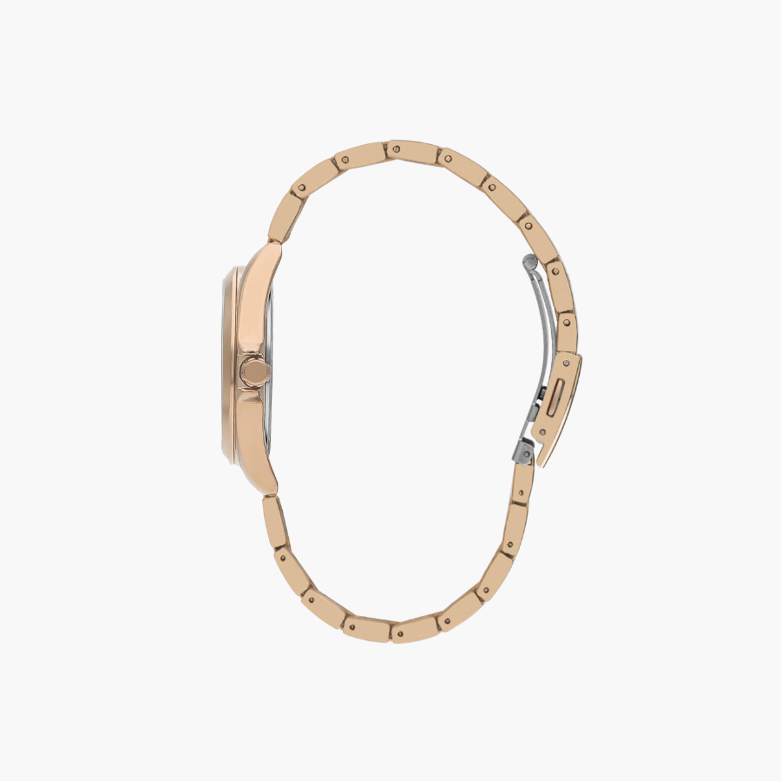 ساعة يد كرونوغراف لون ذهب وردي للنساء من لي كوبر LC07685.410-women-watchesandjewellery-watches-image-2