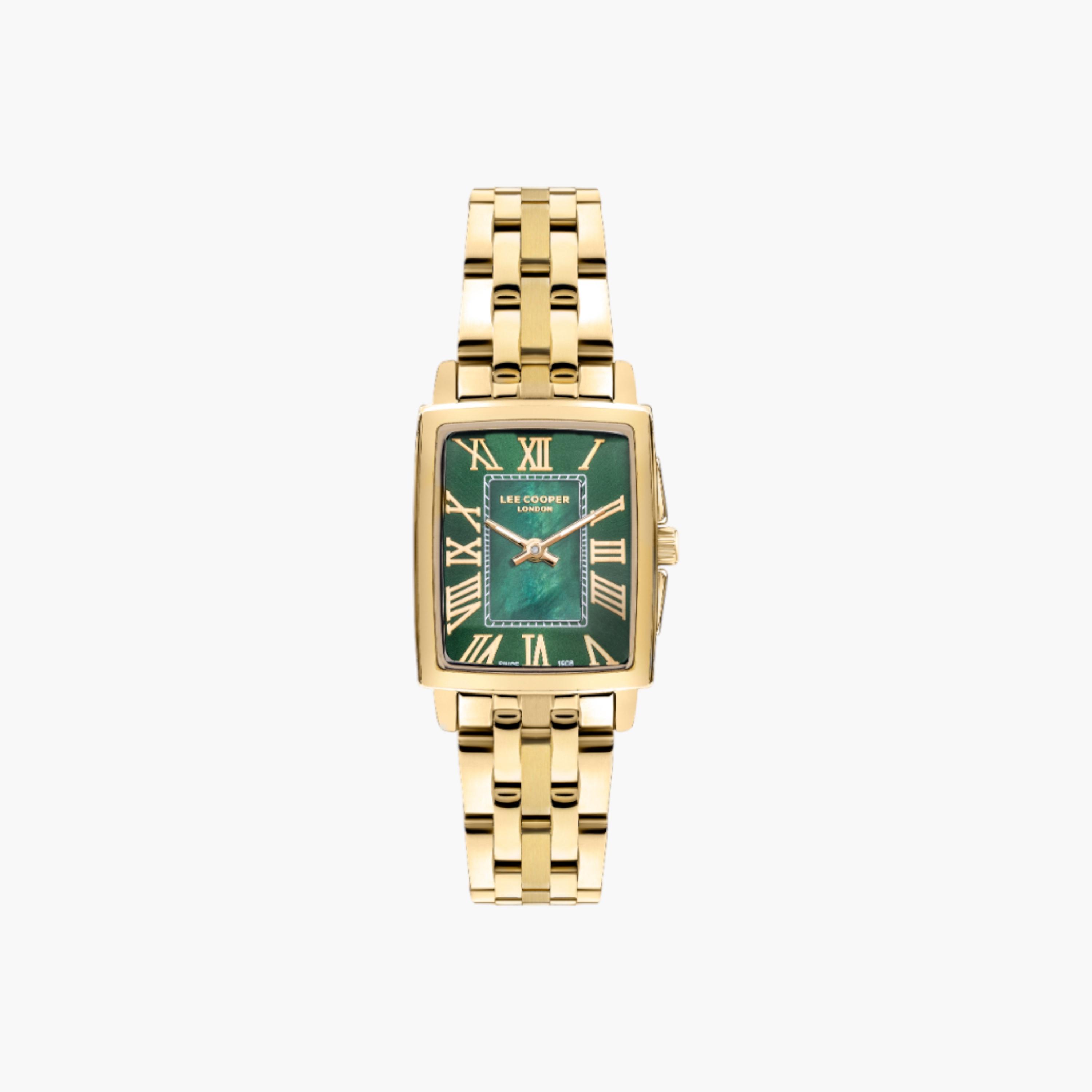 ساعة يد أنالوج بلون ذهبي للنساء من لي كوبر LC07940.170-women-watchesandjewellery-watches-image-1