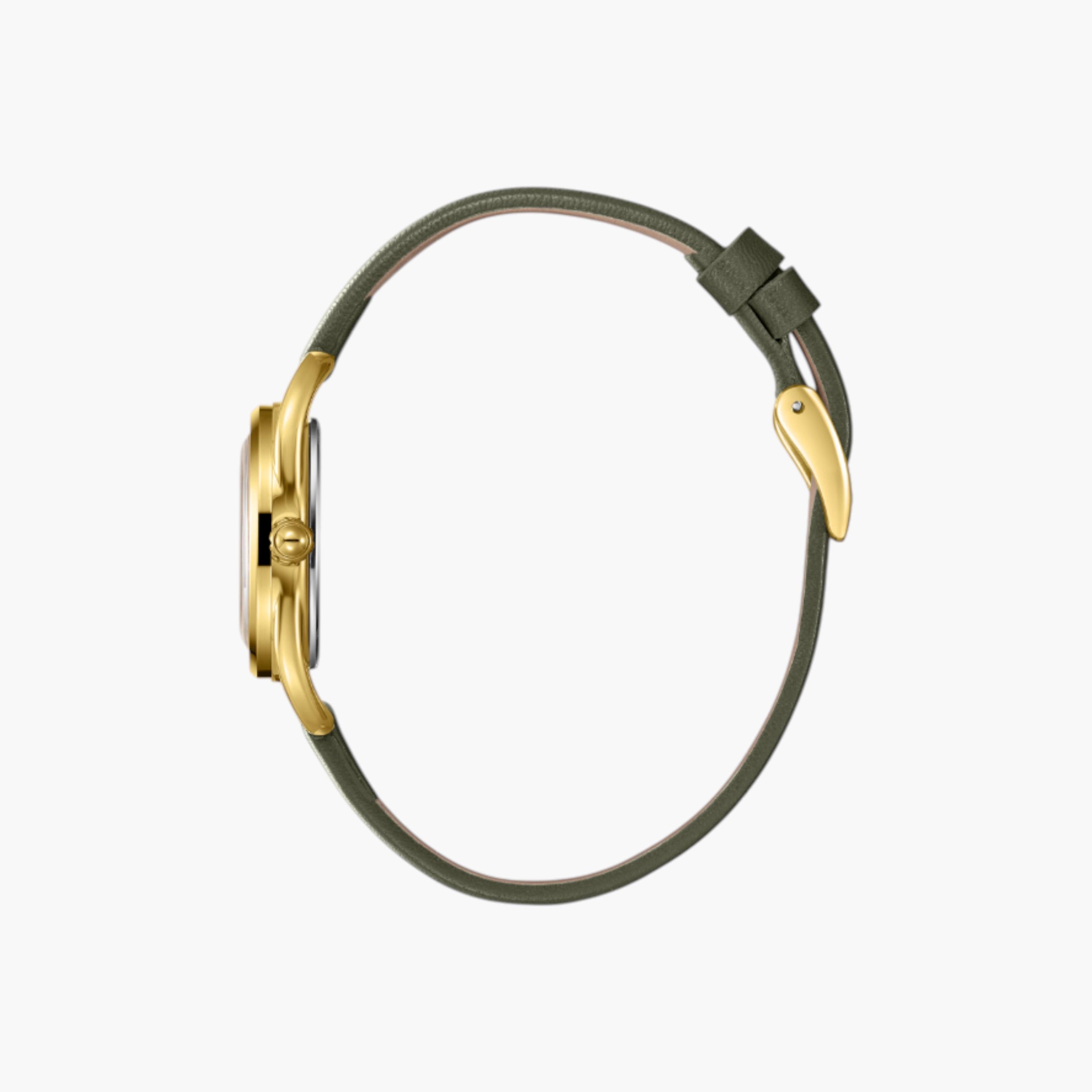 ساعة يد أنالوج بلون أخضر للنساء من لي كوبر LC08055.177-women-watchesandjewellery-watches-image-3