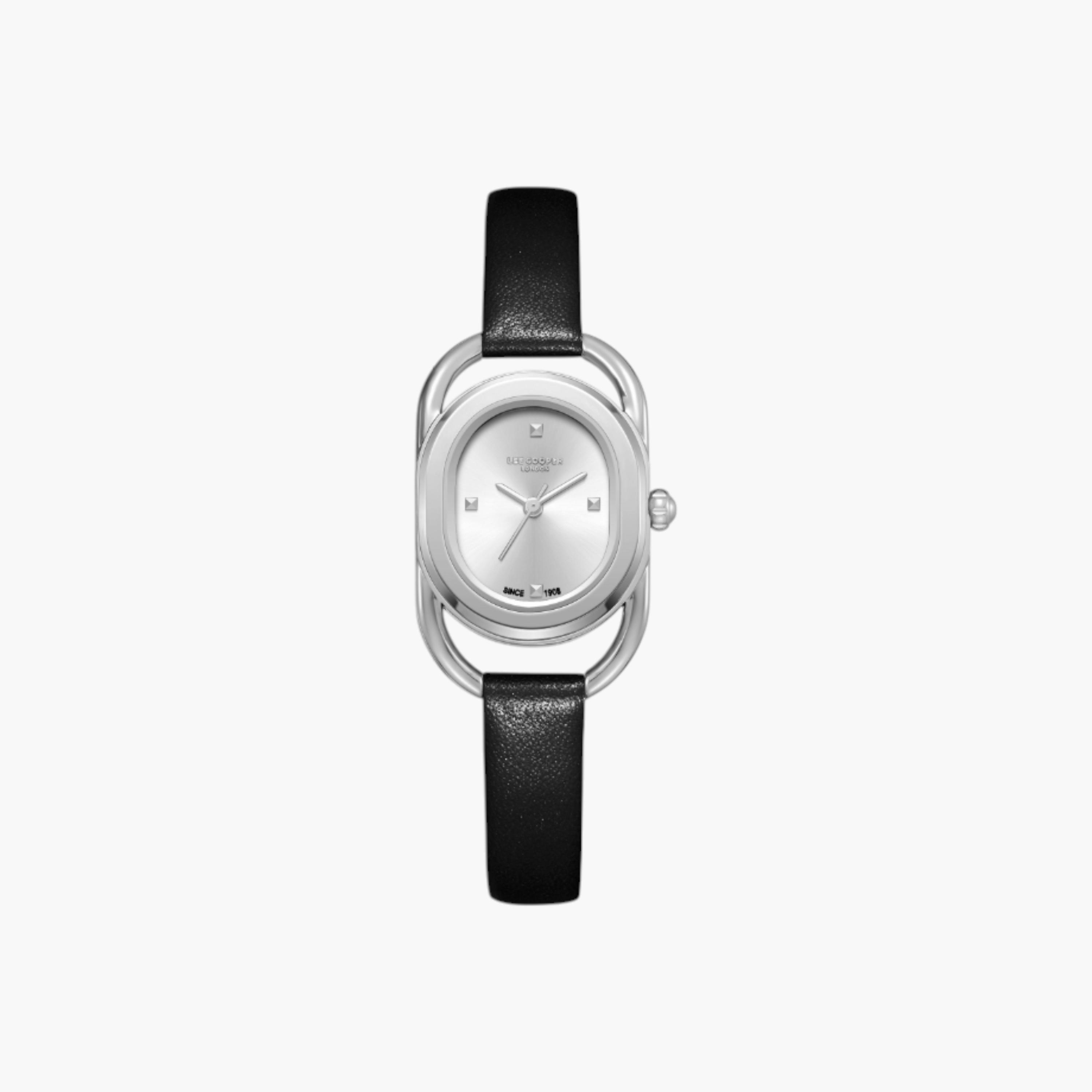 ساعة يد تناظرية باللون الأسود للنساء من لي كوبر - LC08055.331-women-watchesandjewellery-watches-image-1
