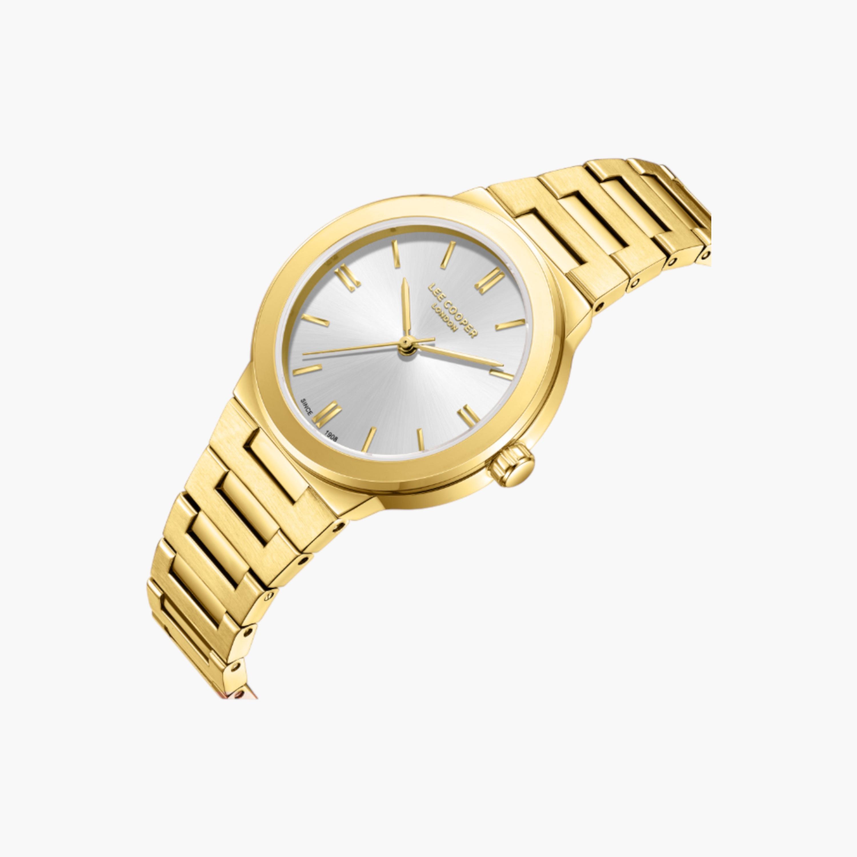 Lee Cooper Women Gold Analog Wrist Watch LC08133.130-women-watchesandjewellery-watches-image-2