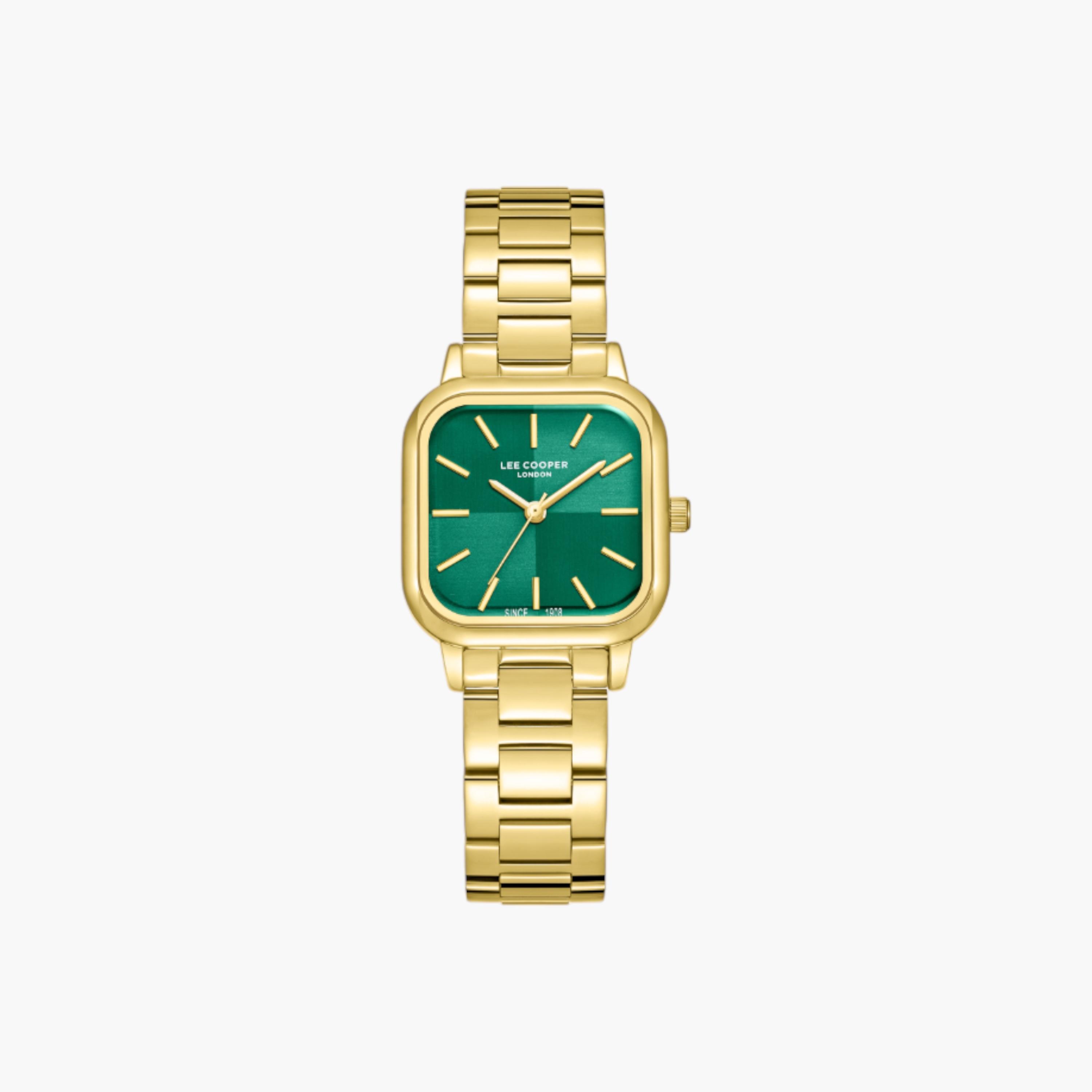 Lee Cooper Analog Gold Metal Watch-women-watchesandjewellery-watches-image-1