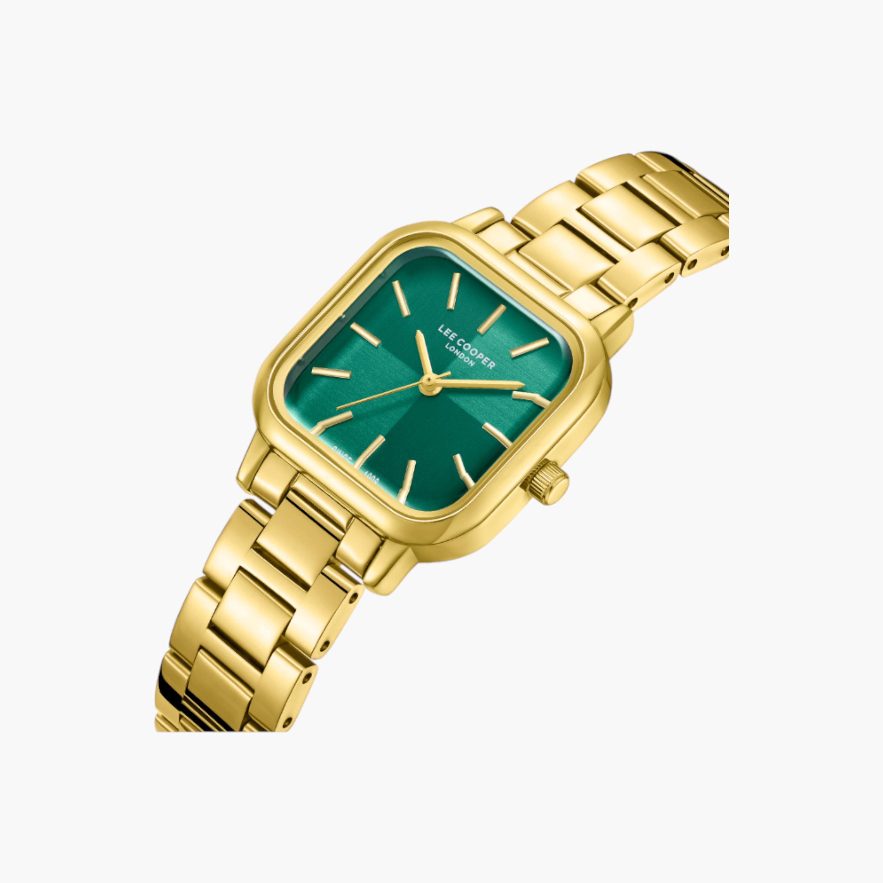Lee Cooper Analog Gold Metal Watch-women-watchesandjewellery-watches-image-2