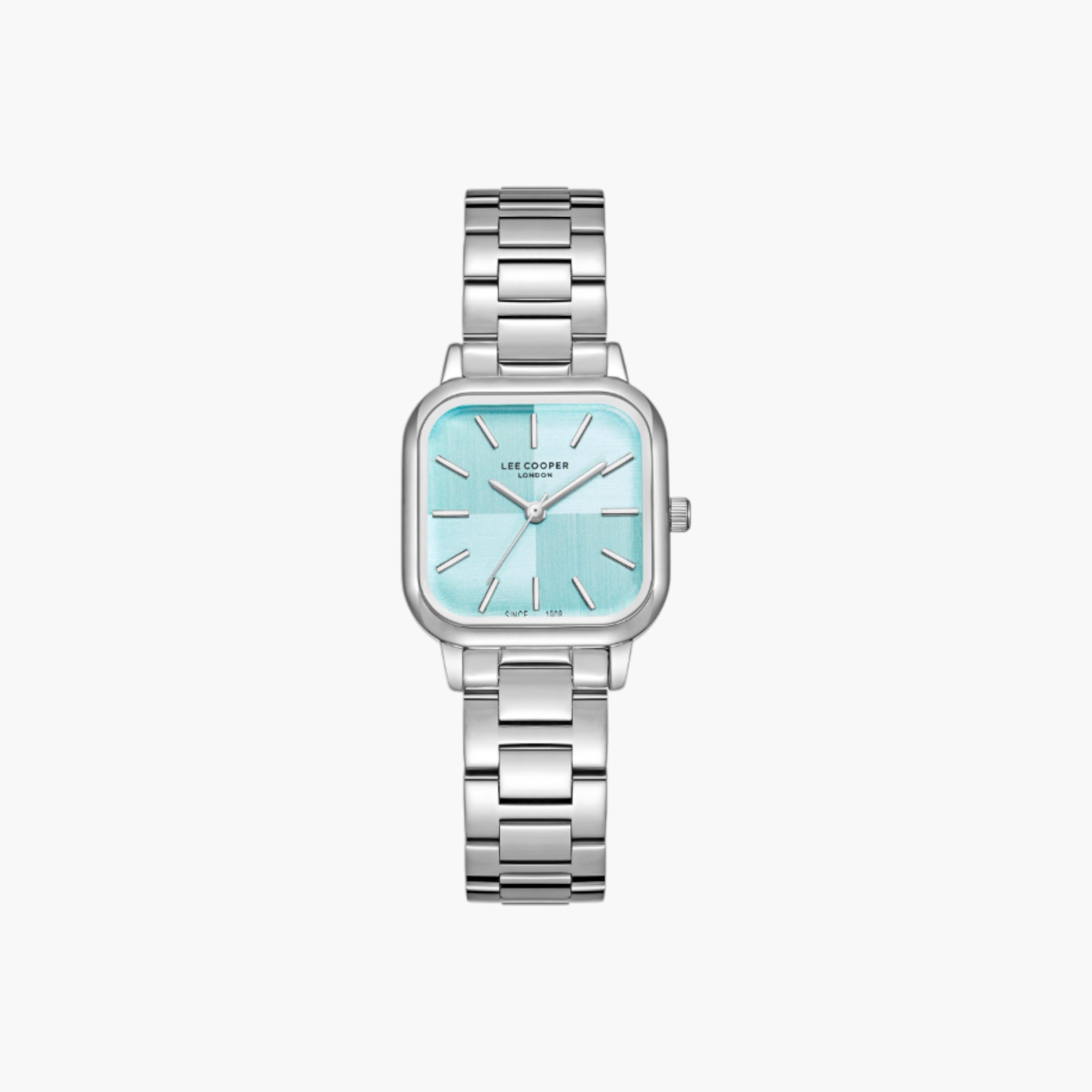 Lee Cooper Analog Blue Dial Metal Watch-women-watchesandjewellery-watches-image-1