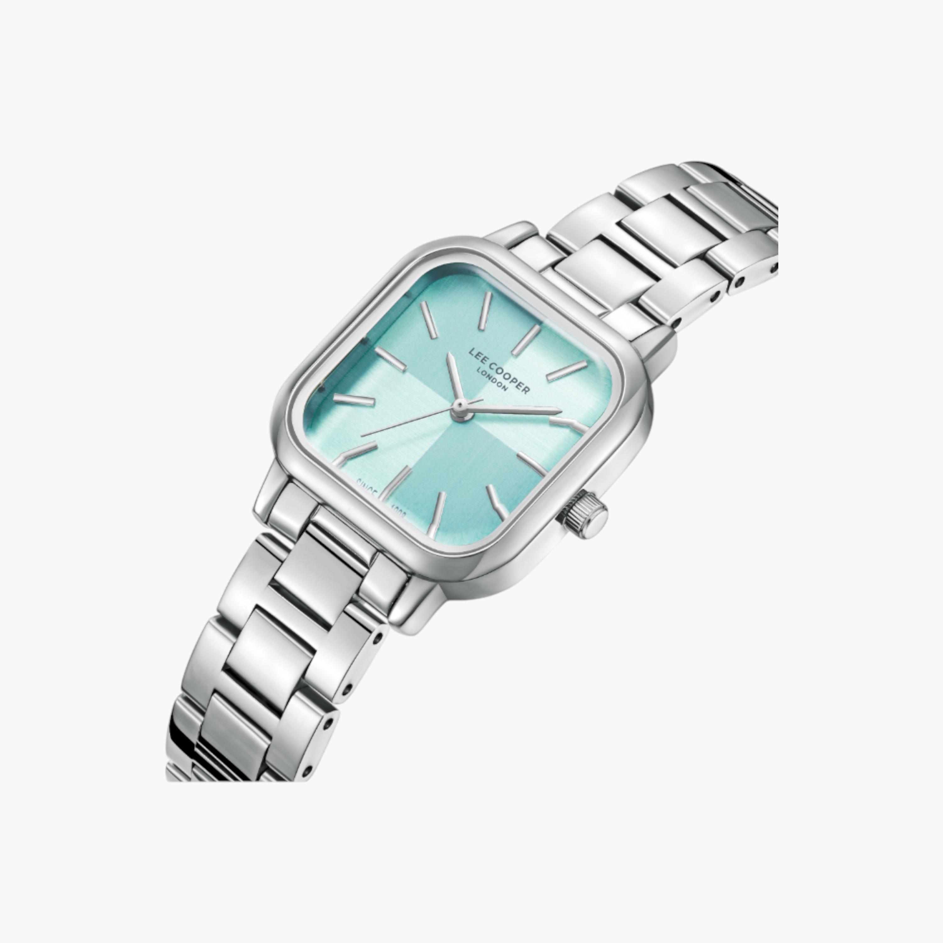 Lee Cooper Analog Blue Dial Metal Watch-women-watchesandjewellery-watches-image-2