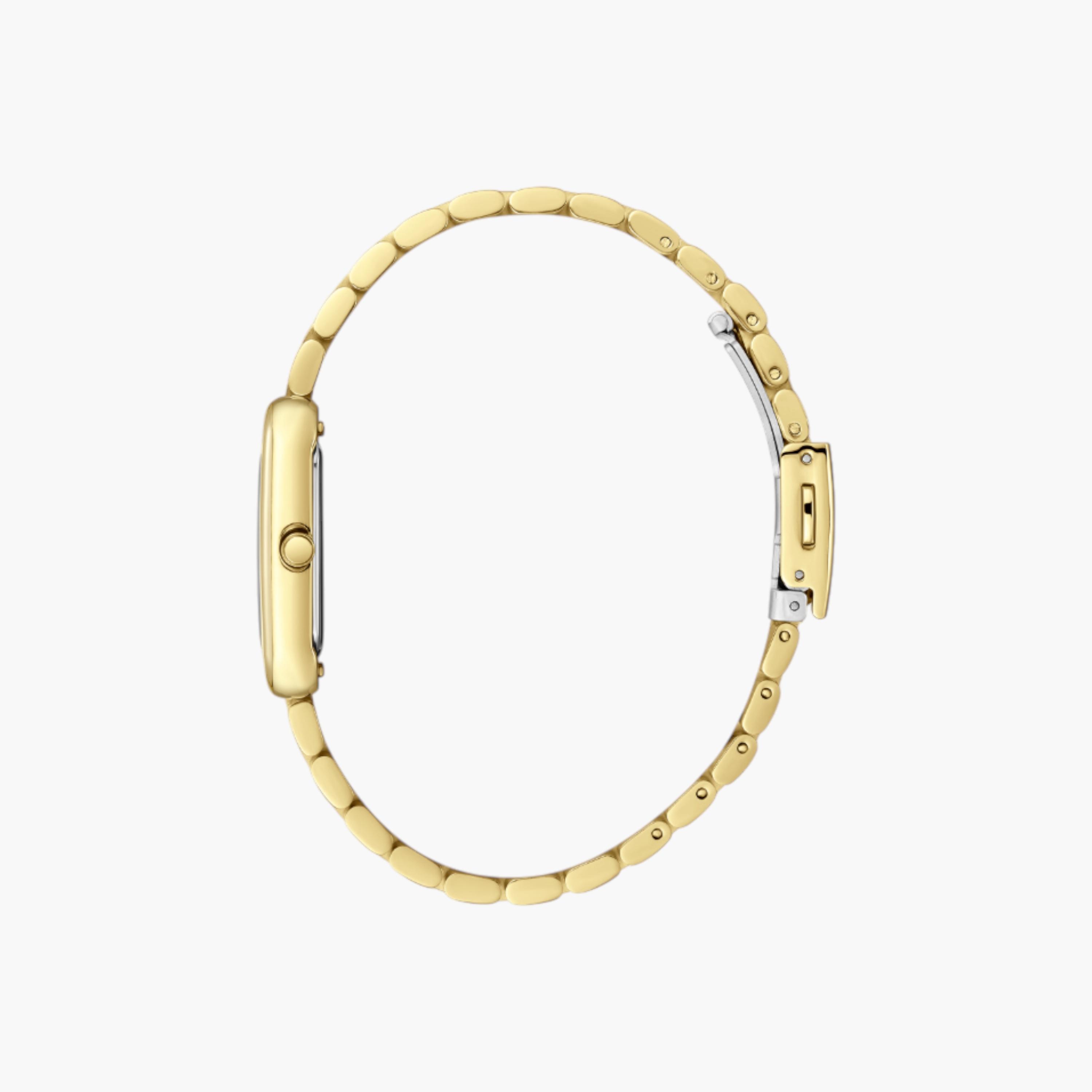 ساعة يد تناظرية ذهبية للنساء من لي كوبر - LC08135.120-women-watchesandjewellery-watches-image-3