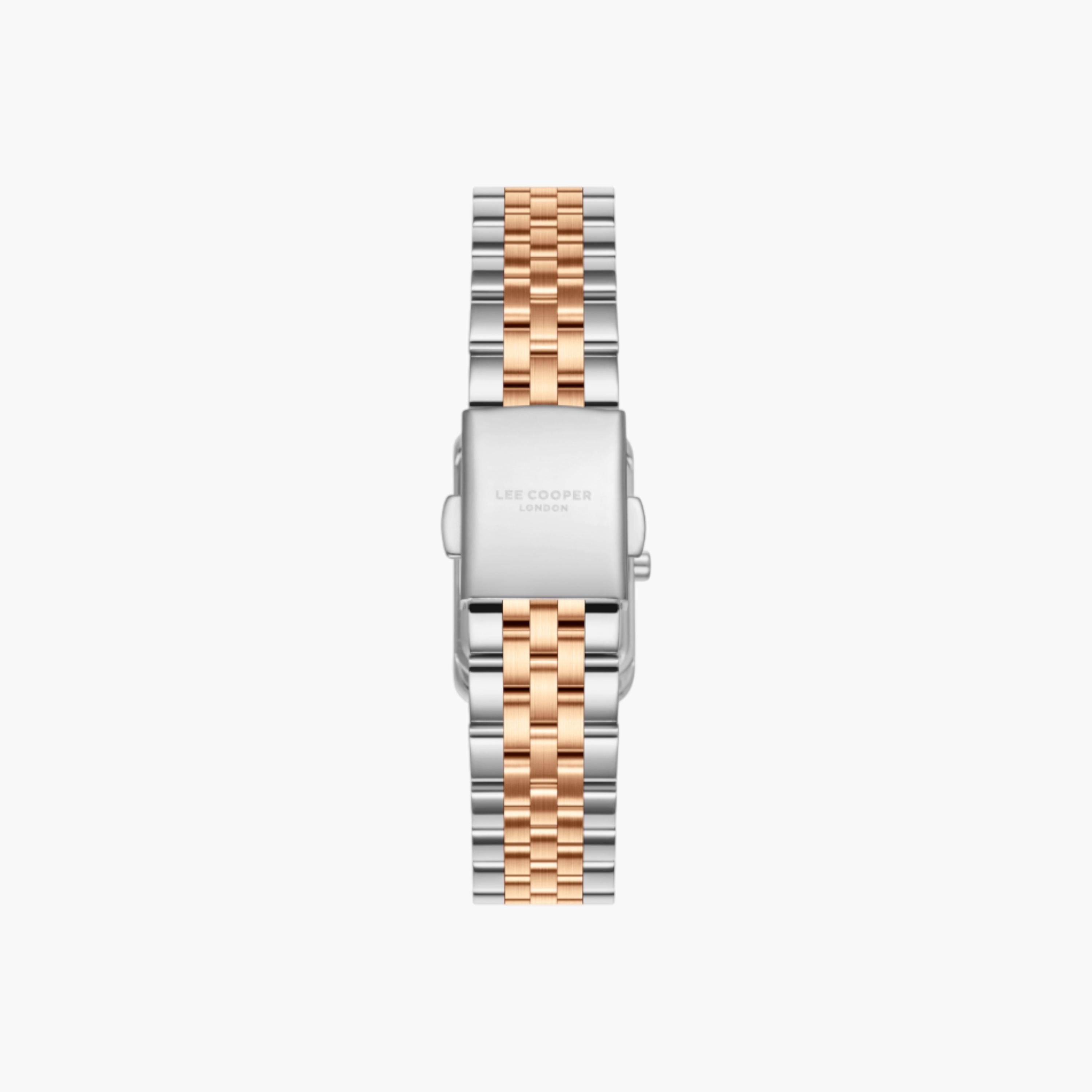 ساعة يد تناظرية باللون الفضي للنساء من لي كوبر - LC08135.520-women-watchesandjewellery-watches-image-4