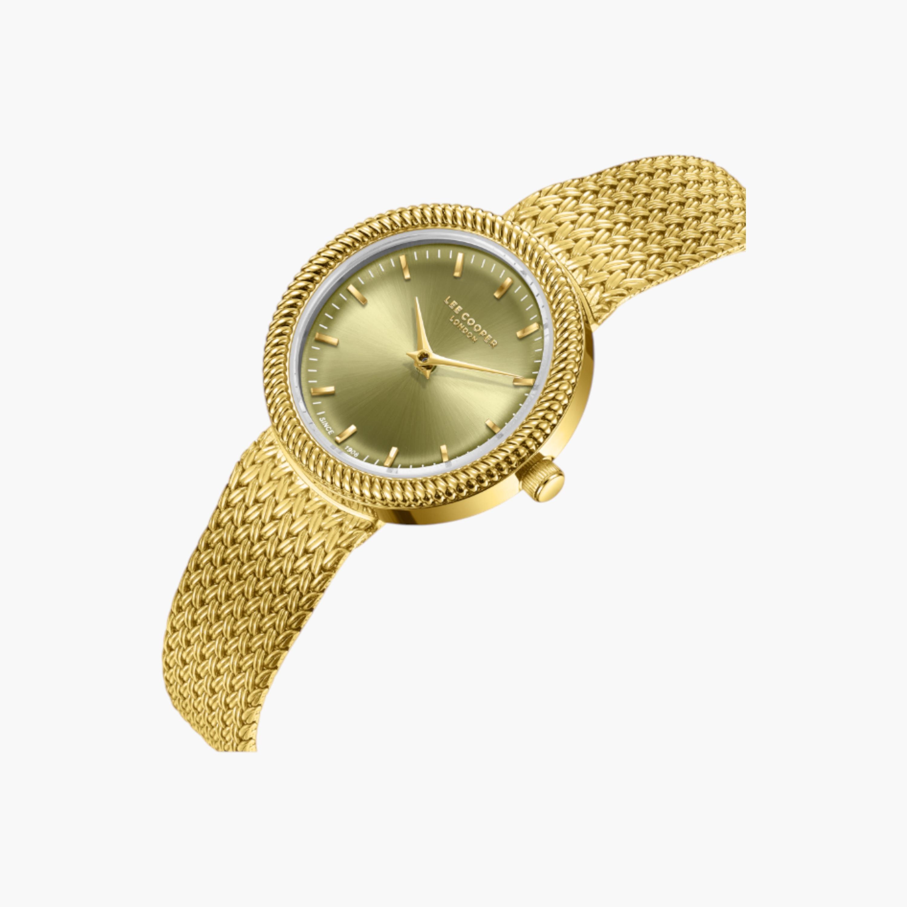 Lee Cooper Women Gold Analog Wrist Watch LC08136.170-women-watchesandjewellery-watches-image-2