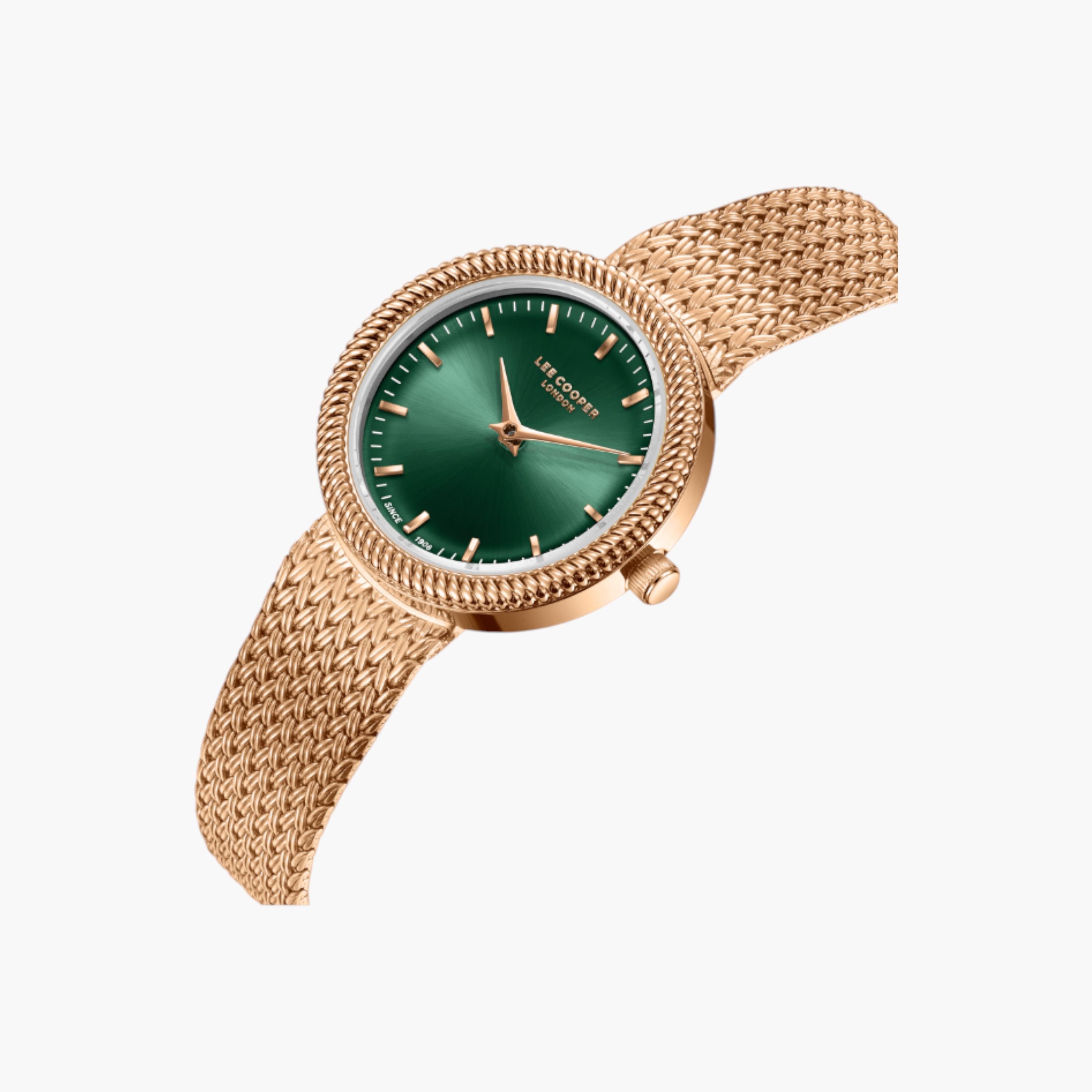 Lee Cooper Women Rose Gold Analog Wrist Watch LC08136.470-women-watchesandjewellery-watches-image-2